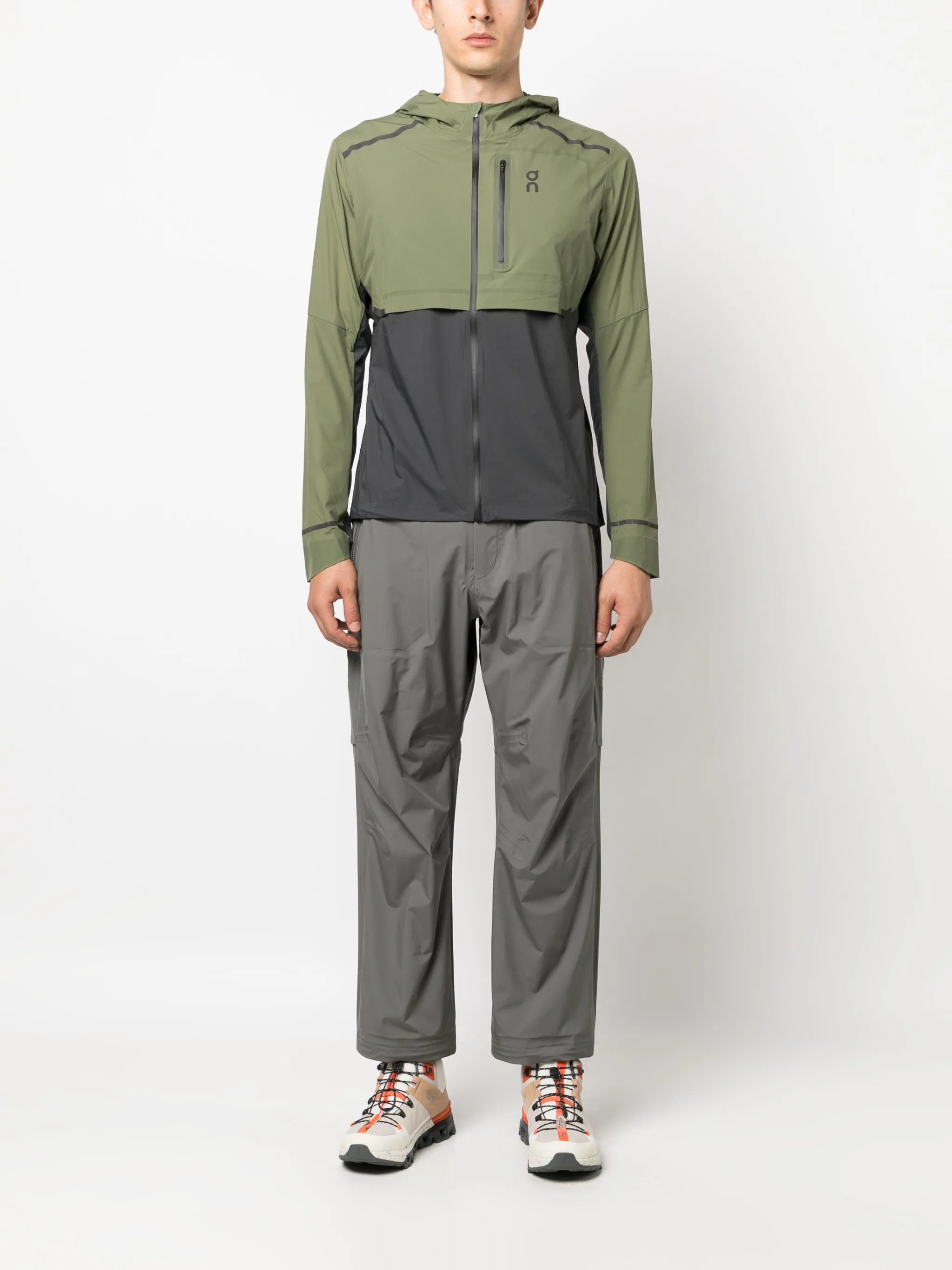 On Weather packable running jacket