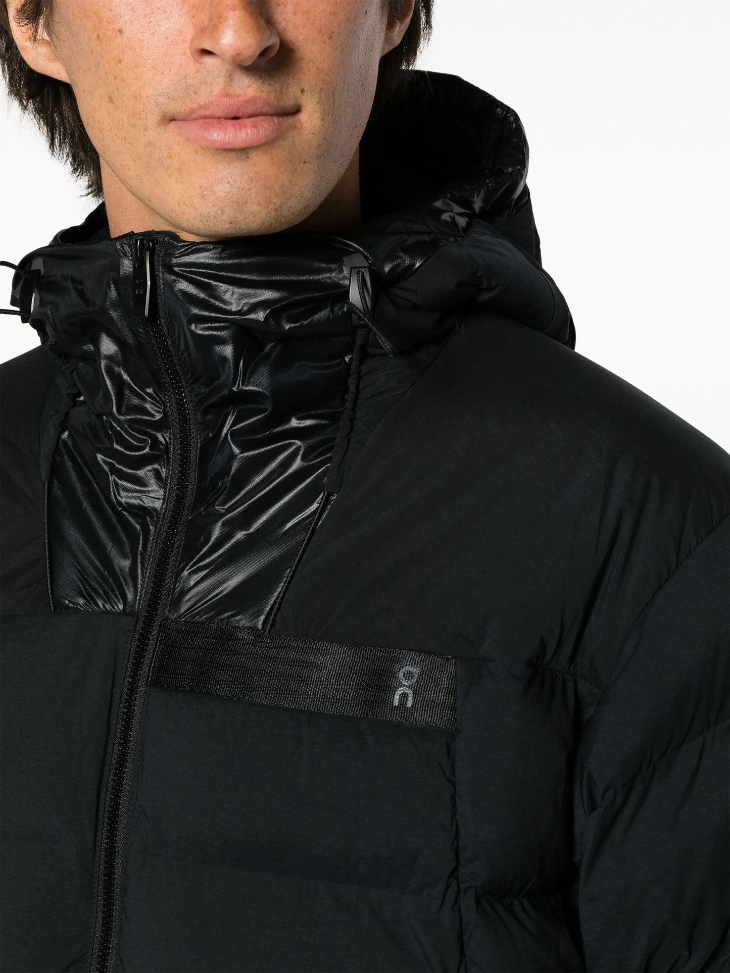 Challenger quilted hooded jacket