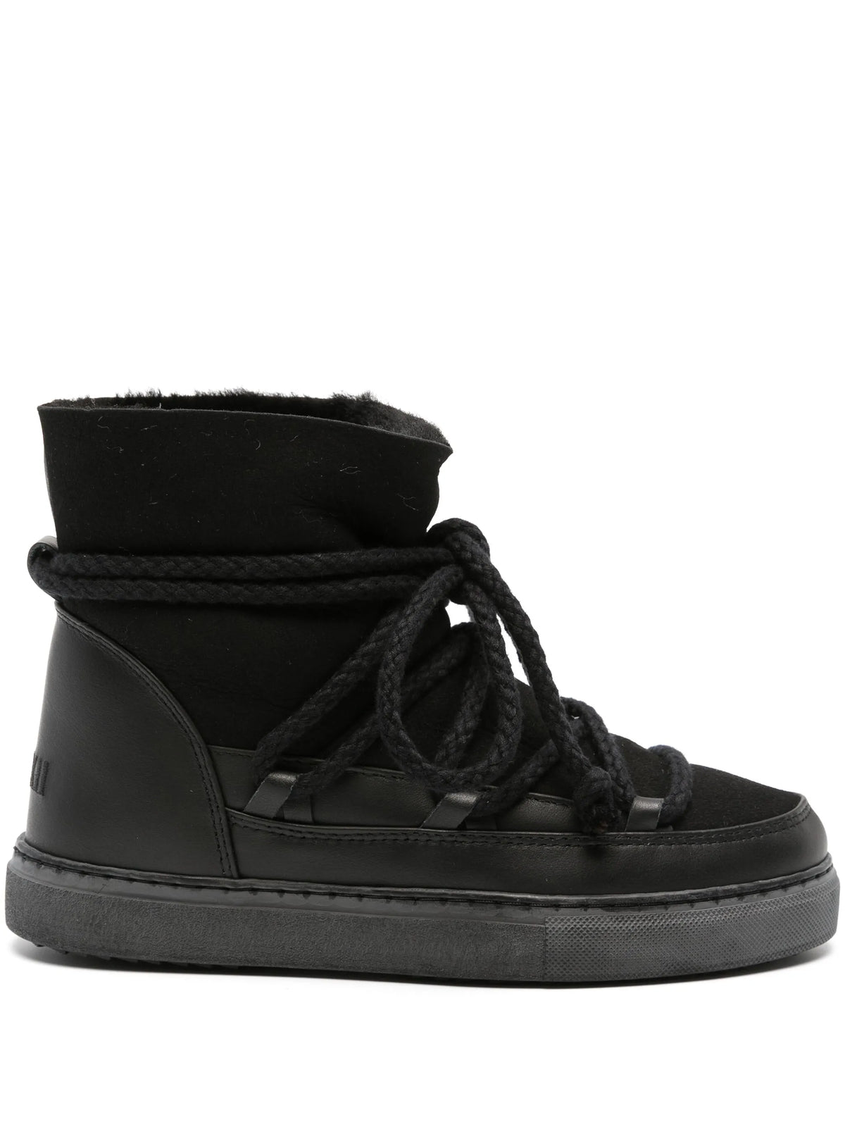 shearling-lining suede ankle boots