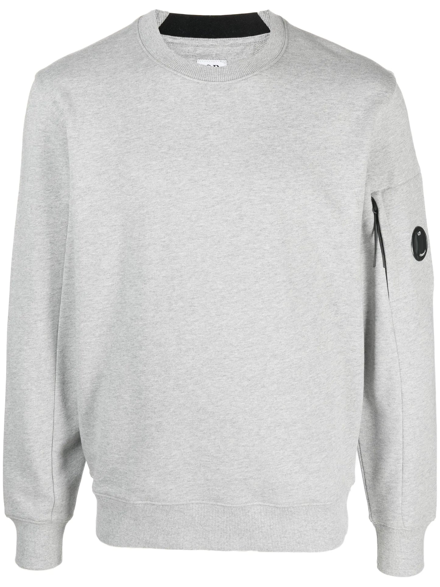 long-sleeve cotton sweatshirt