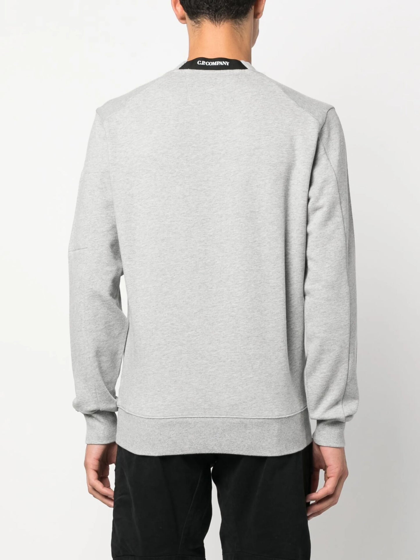 long-sleeve cotton sweatshirt