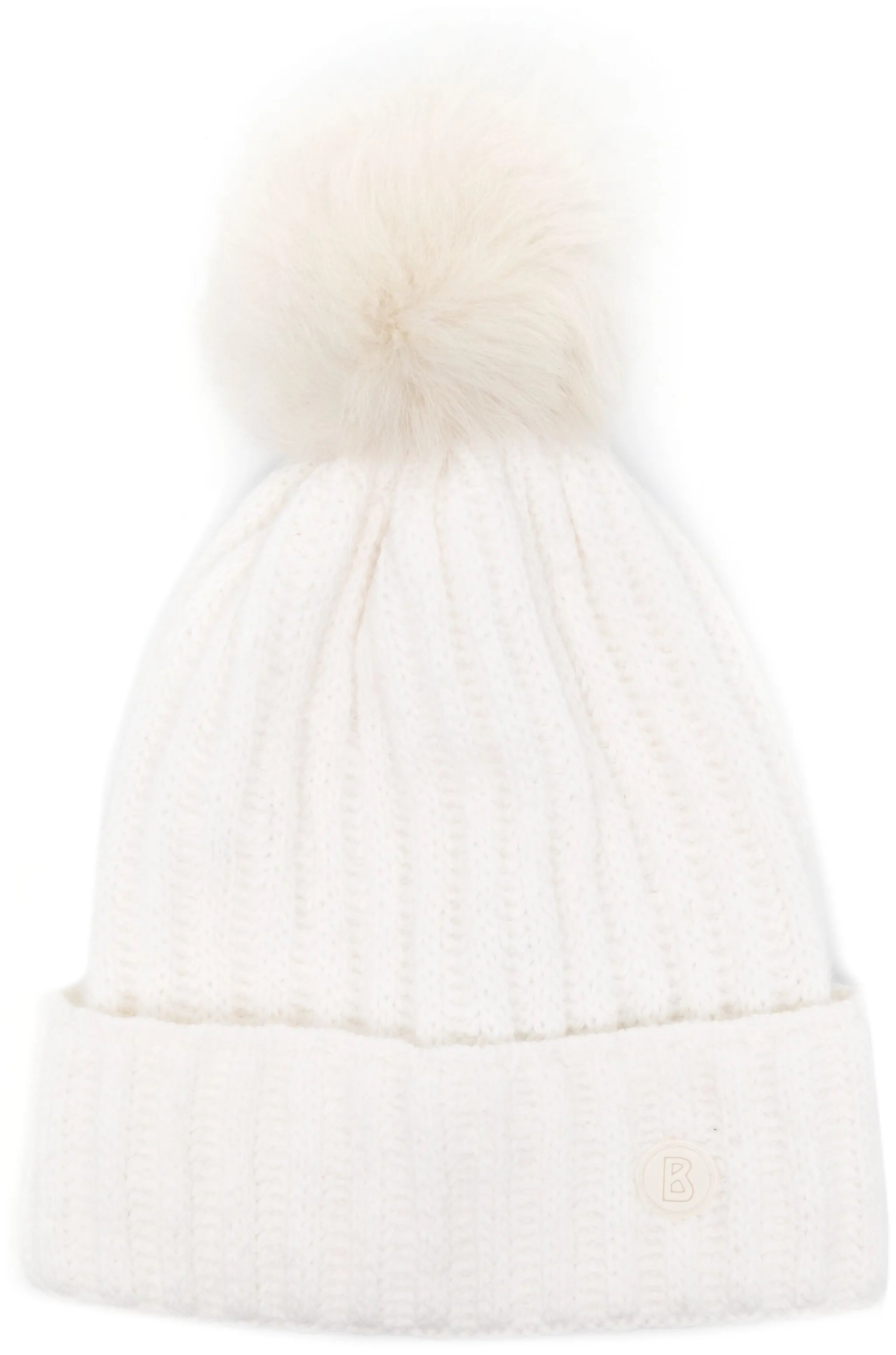Ranya pompom-detail beanie