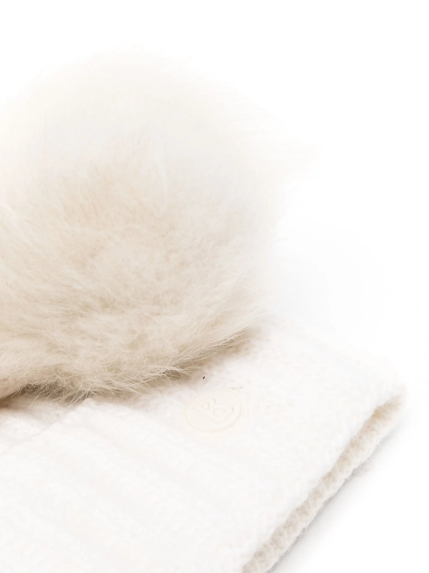 Ranya pompom-detail beanie