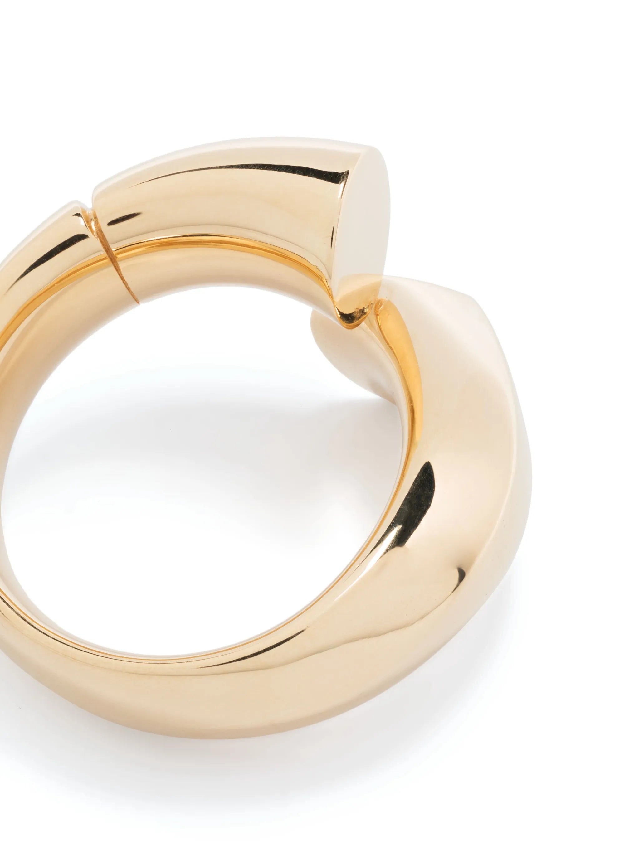 18kt yellow gold Oera large wrap ring