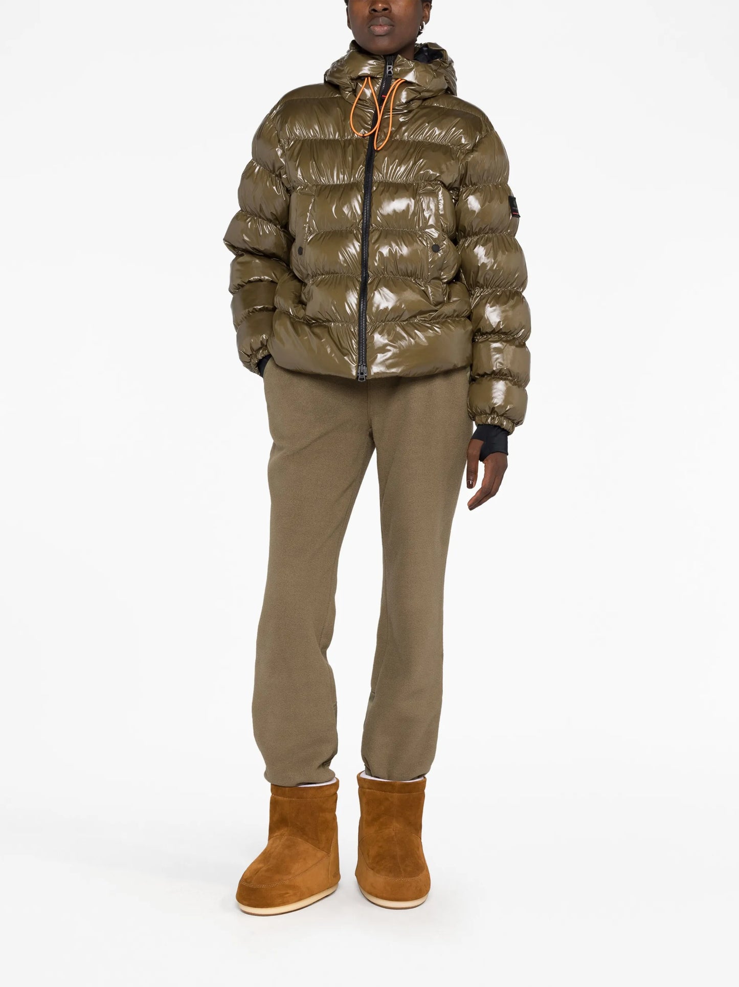 Rosetta high-shine jacket