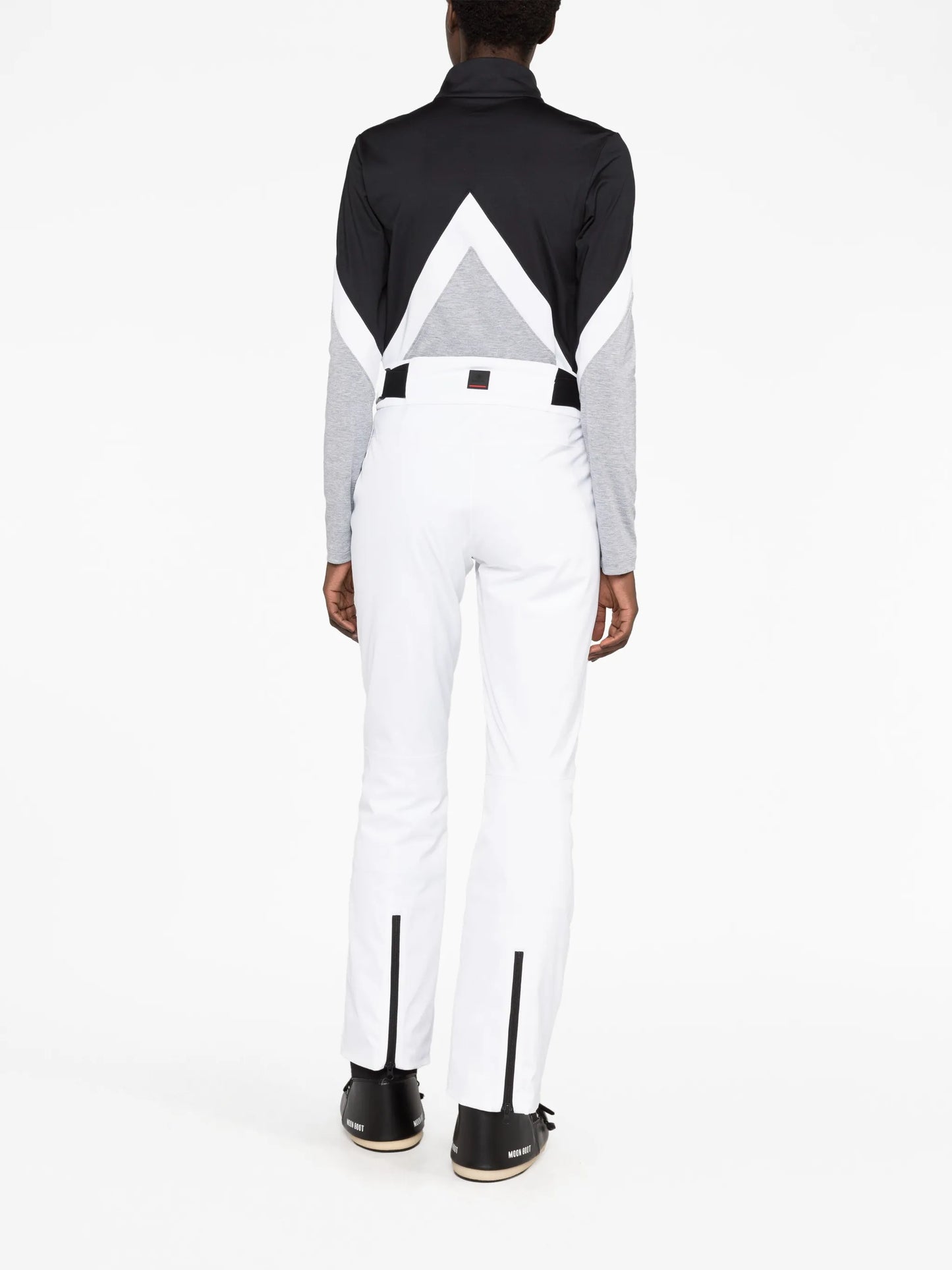 high-neck jumper