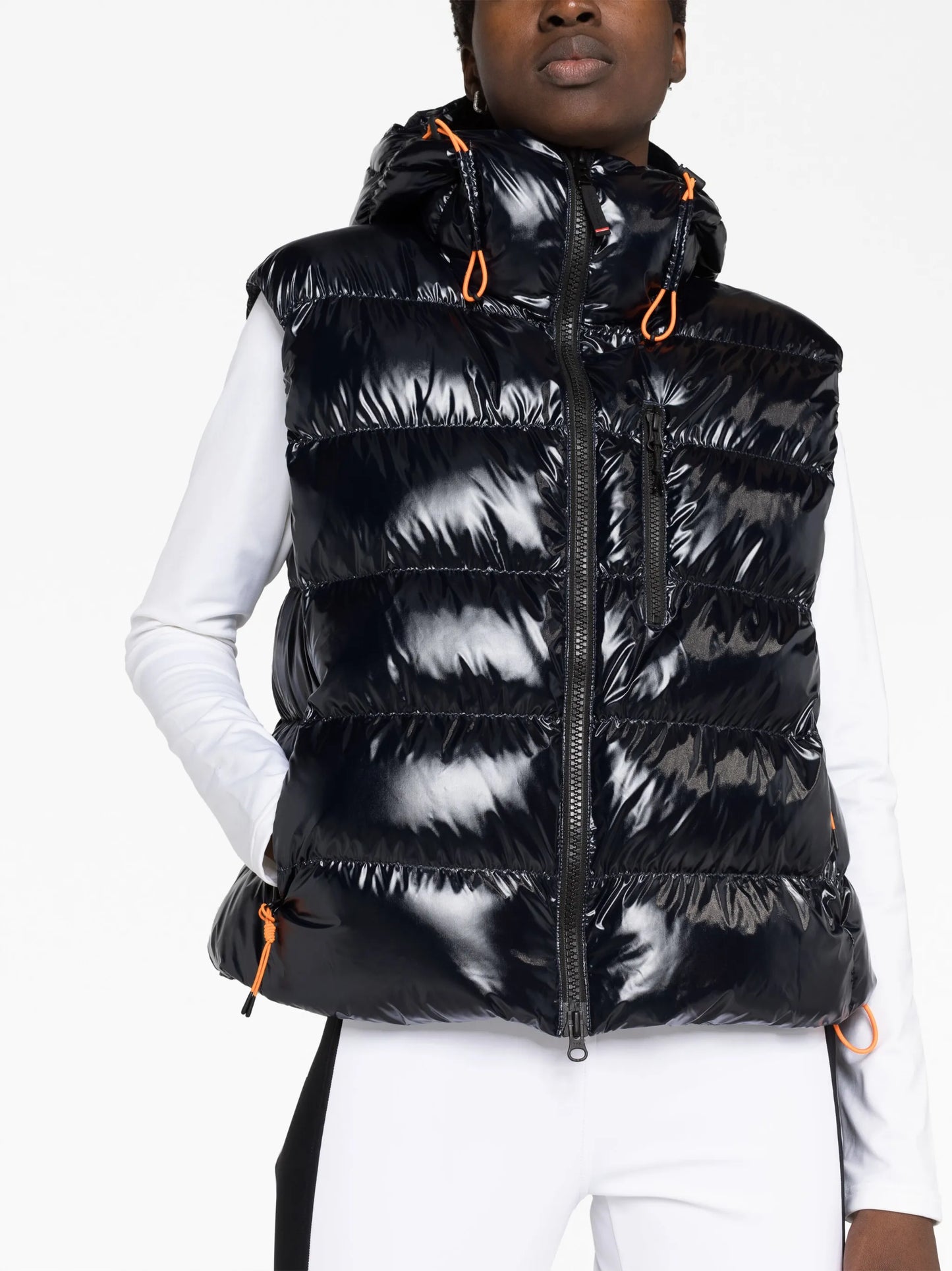Naima hooded padded gilet
