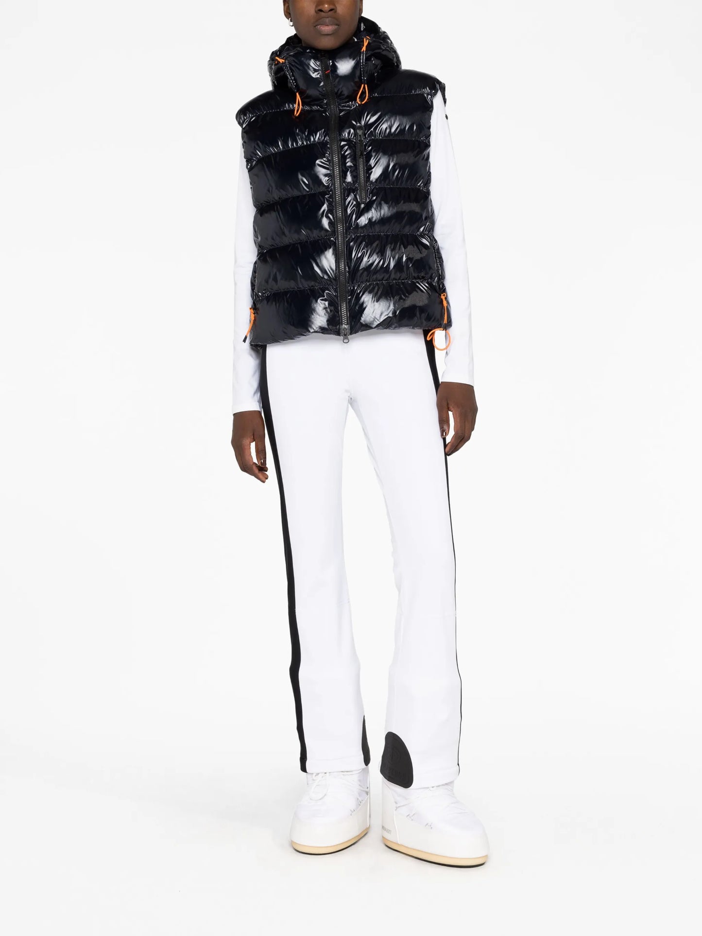 Naima hooded padded gilet
