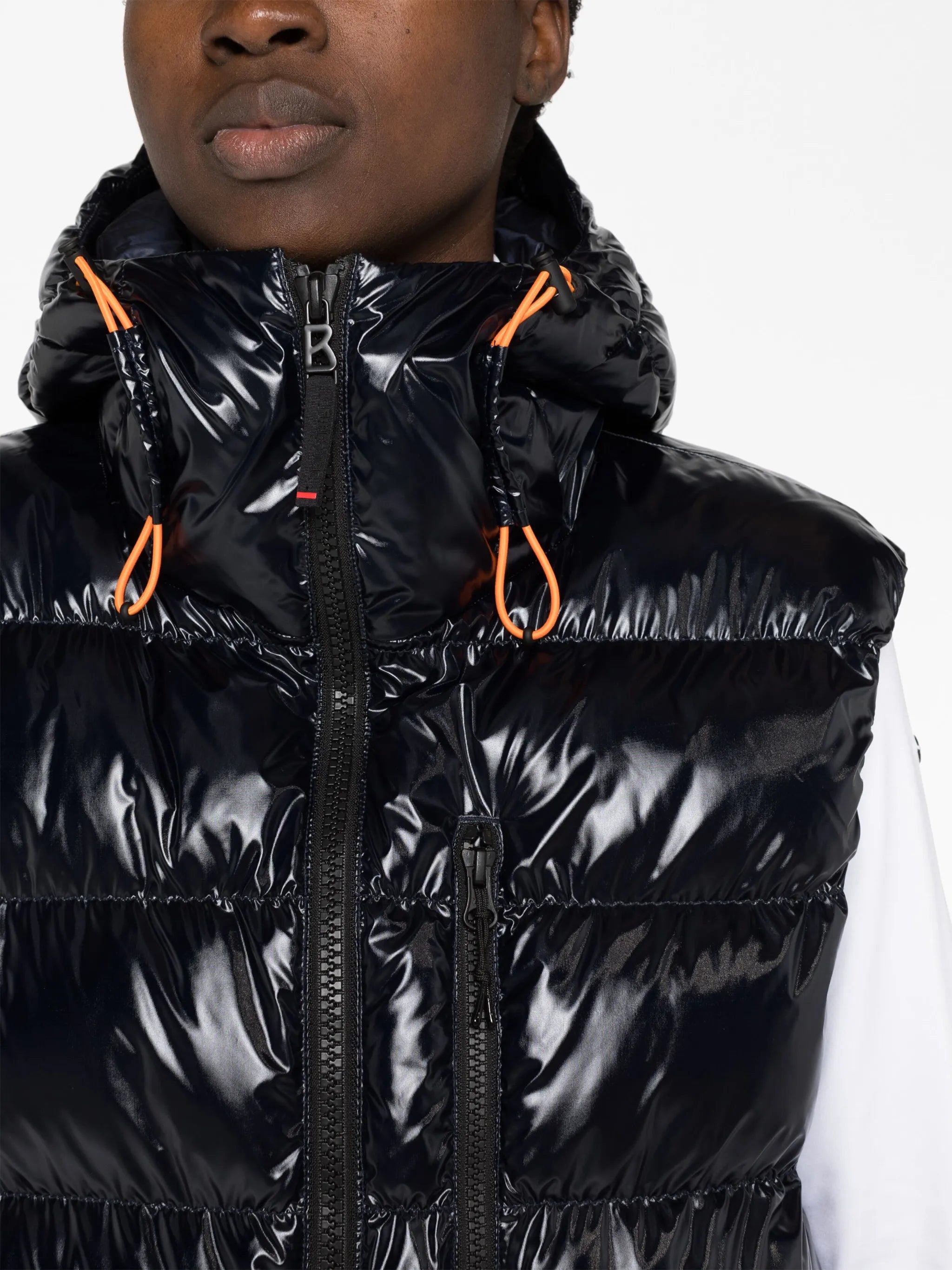 Naima hooded padded gilet