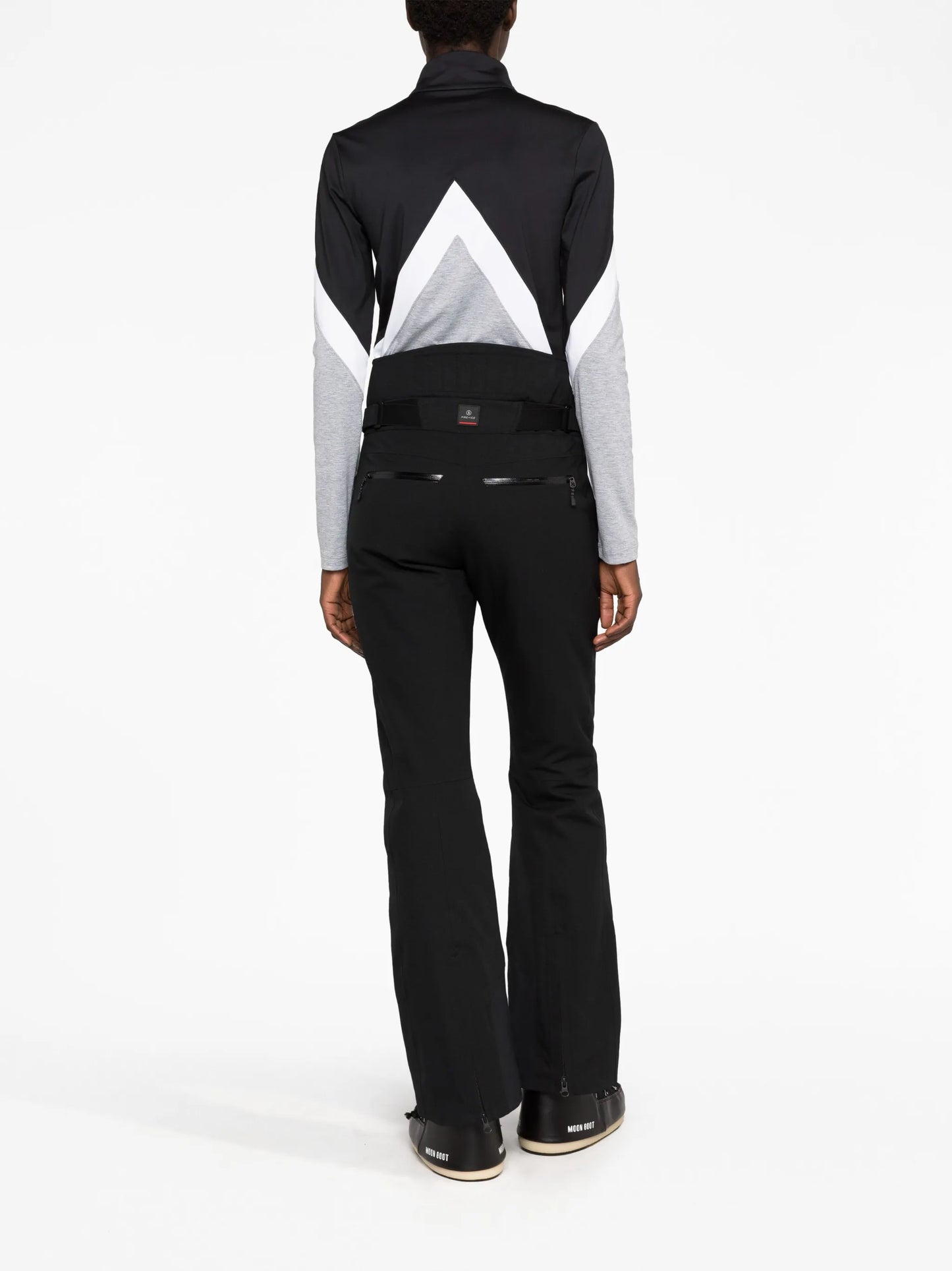 Borja high-waisted ski trousers