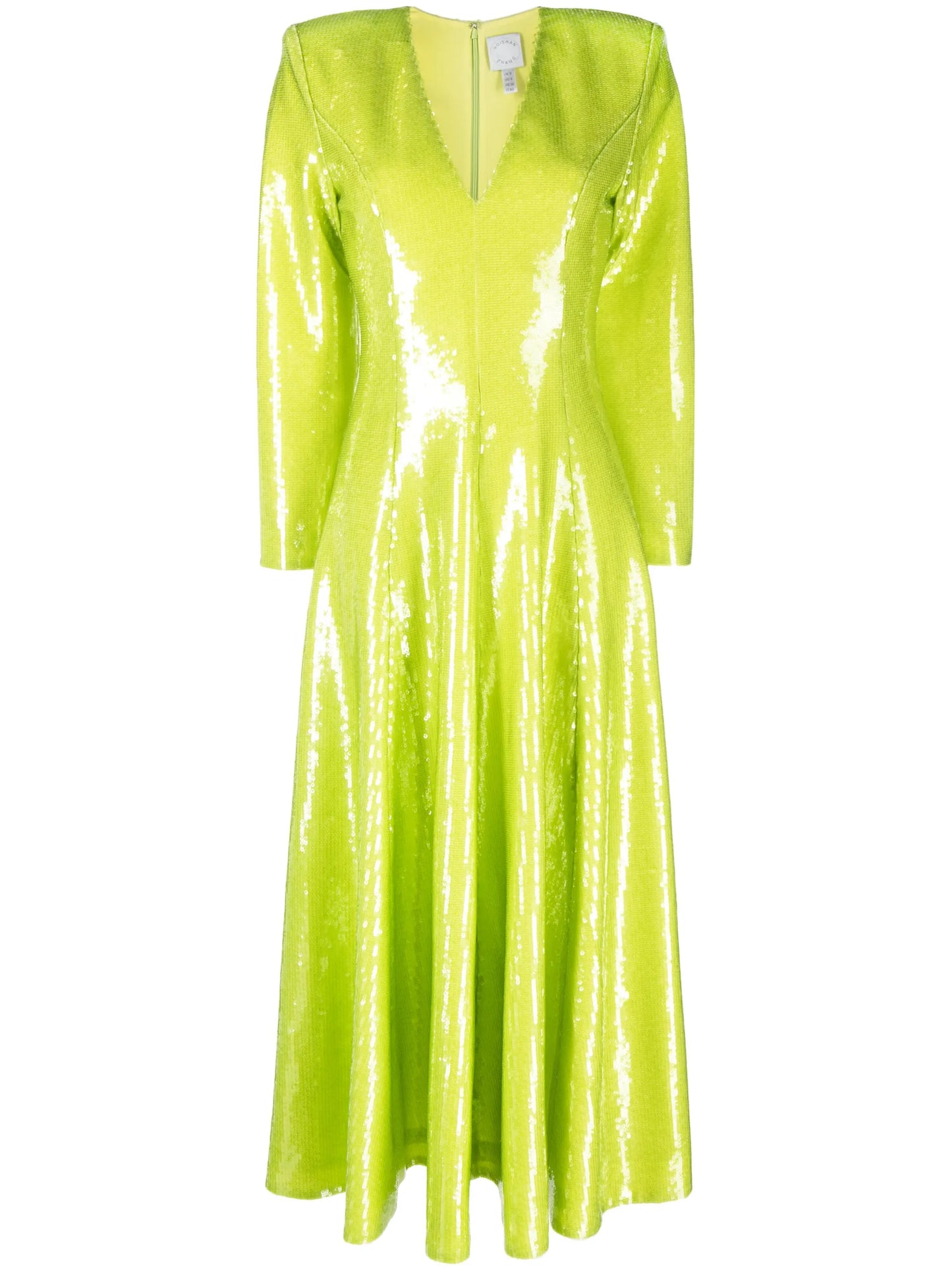 Andy sequinned V-neck midi dress