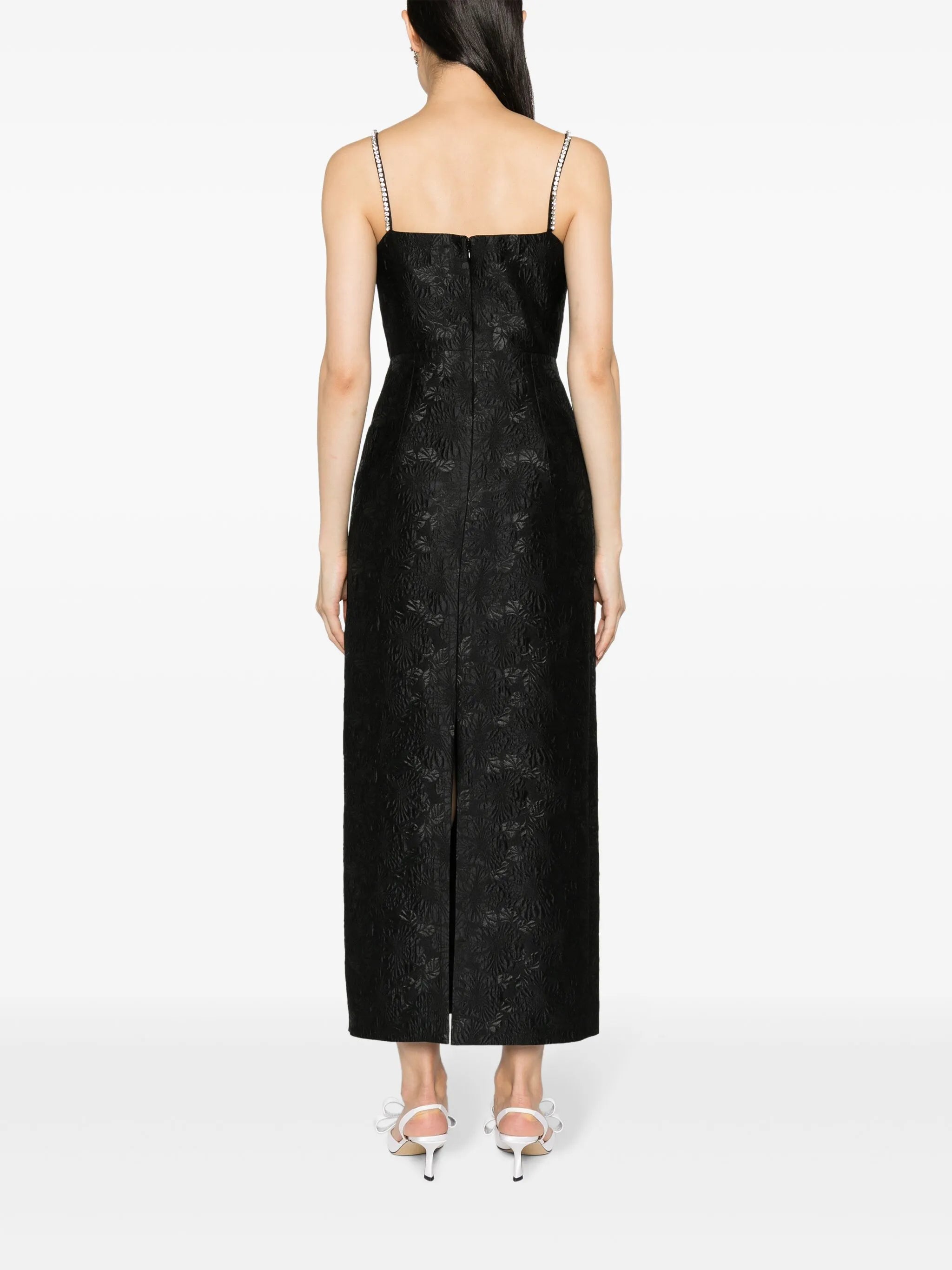 Astra crystal-embellished maxi dress