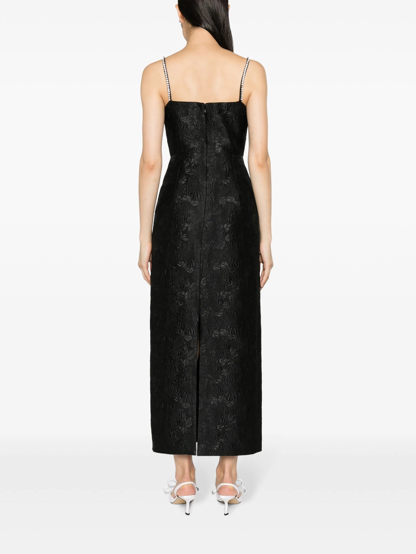 Astra crystal-embellished maxi dress