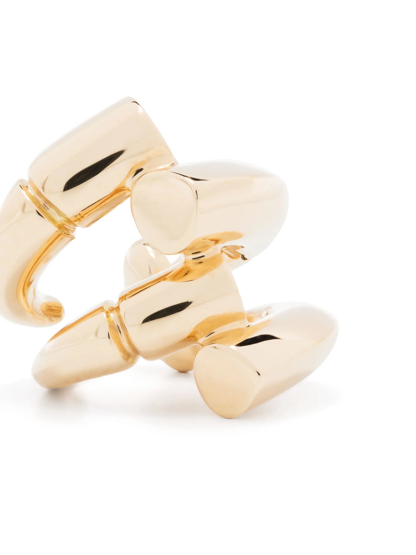 18kt yellow gold Oera single ear cuff