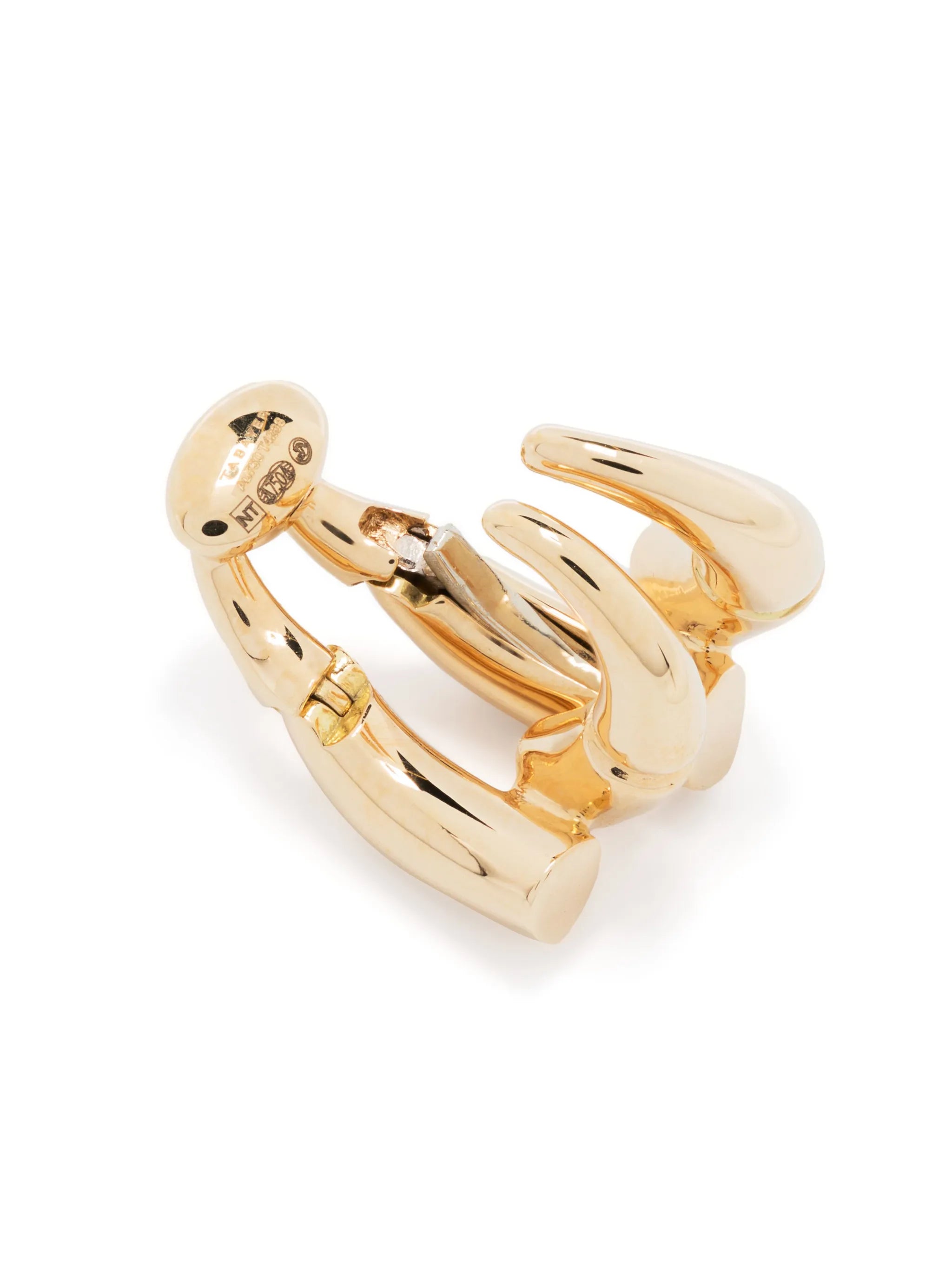 18kt yellow gold Oera single ear cuff