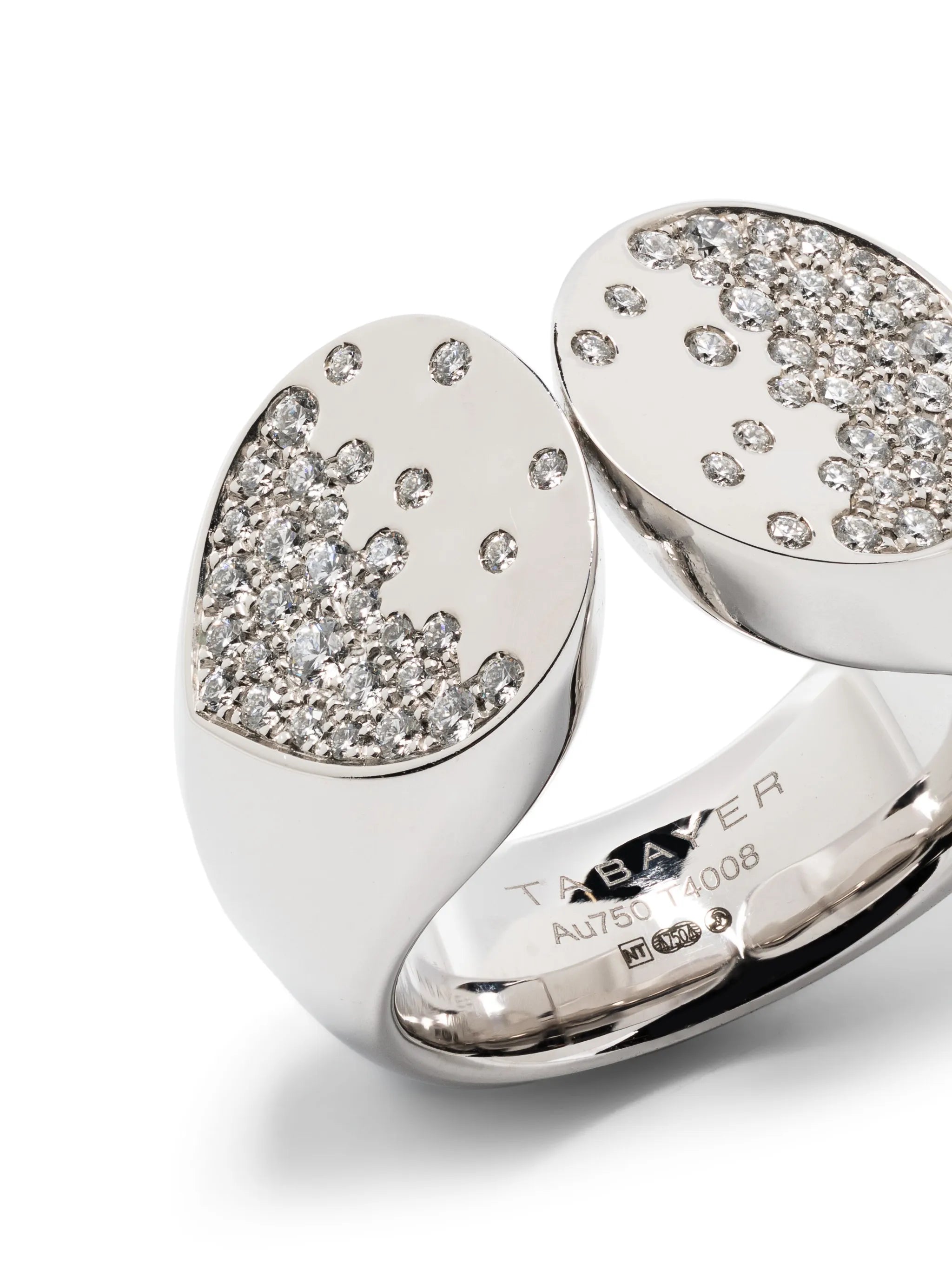 18kt white gold Oera diamond ring