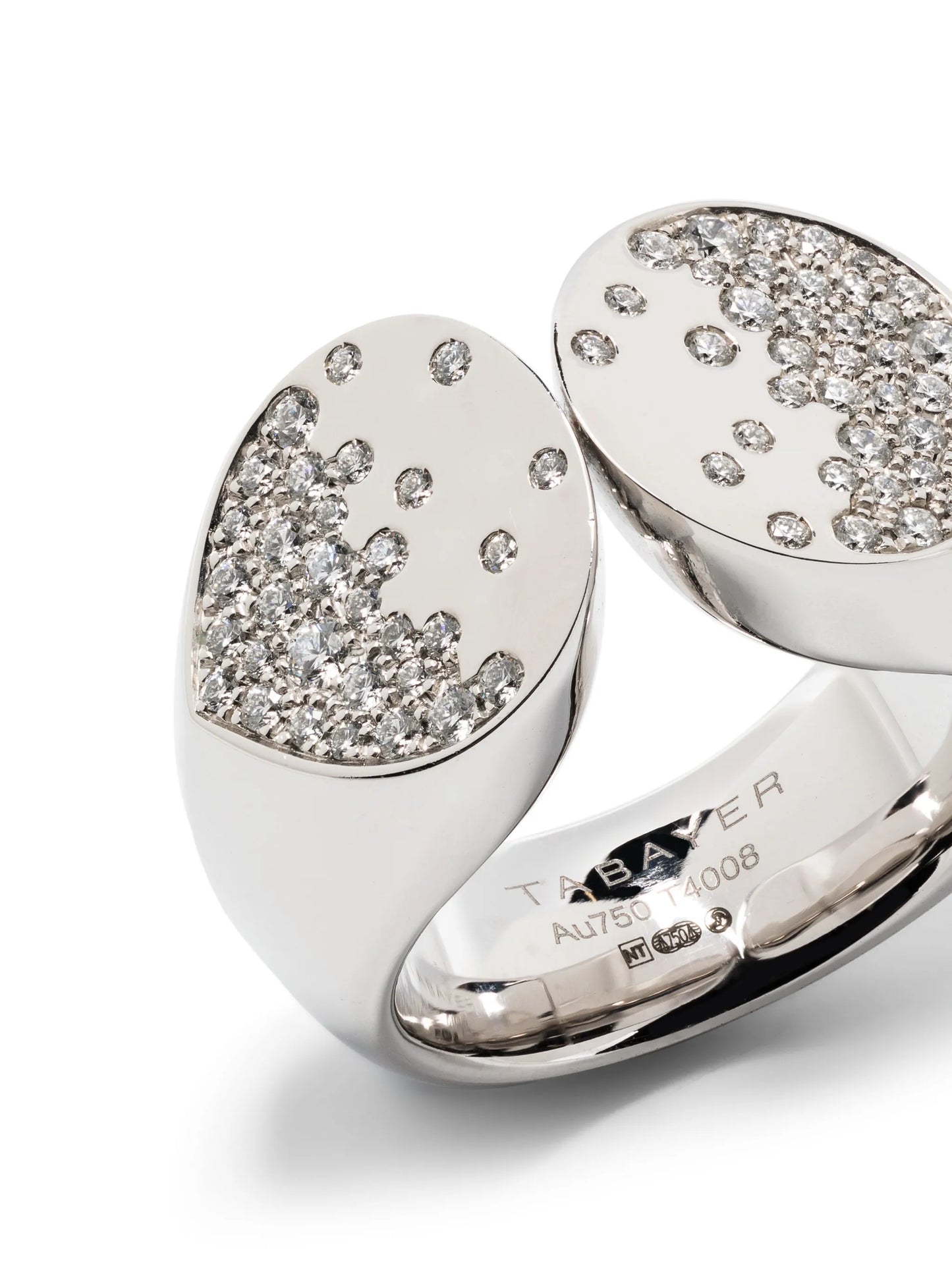 18kt white gold Oera diamond ring