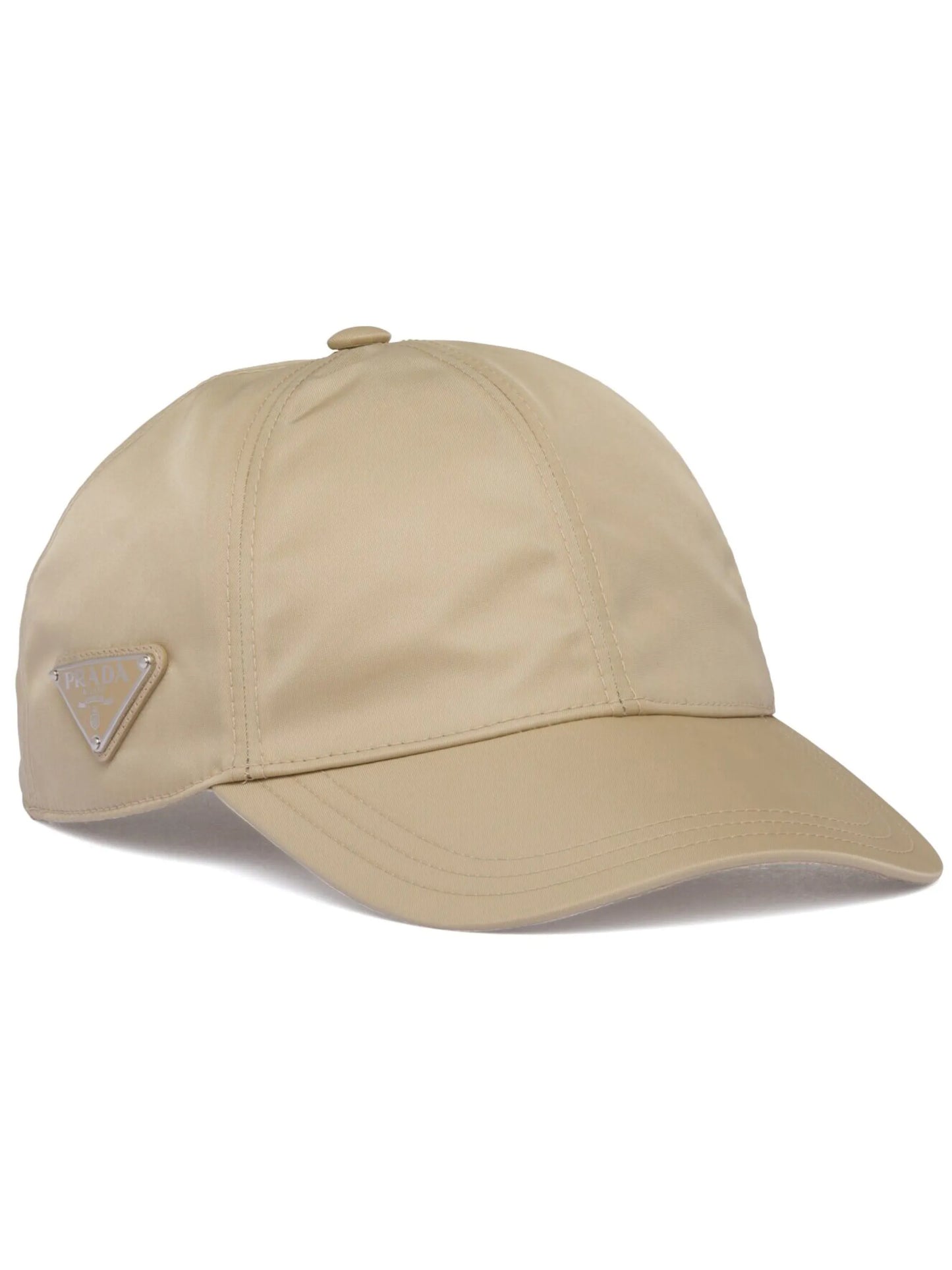 Re-Nylon enamel-logo baseball cap