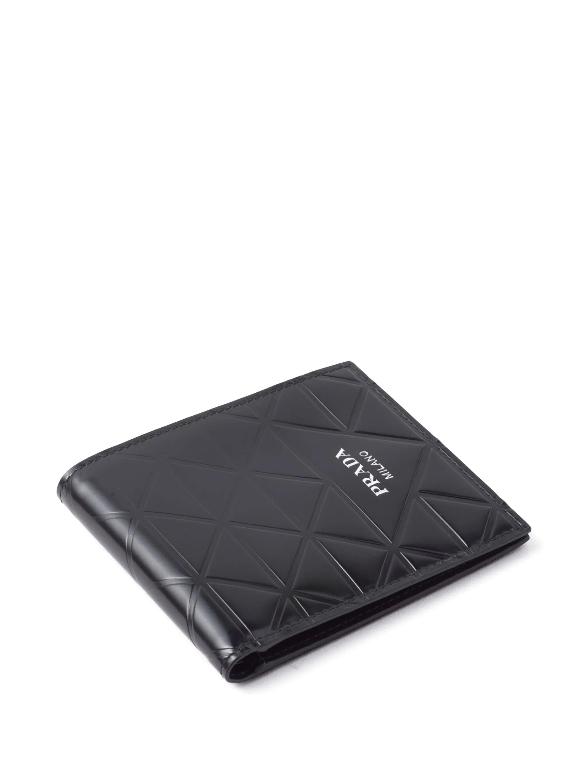 quilted leather wallet