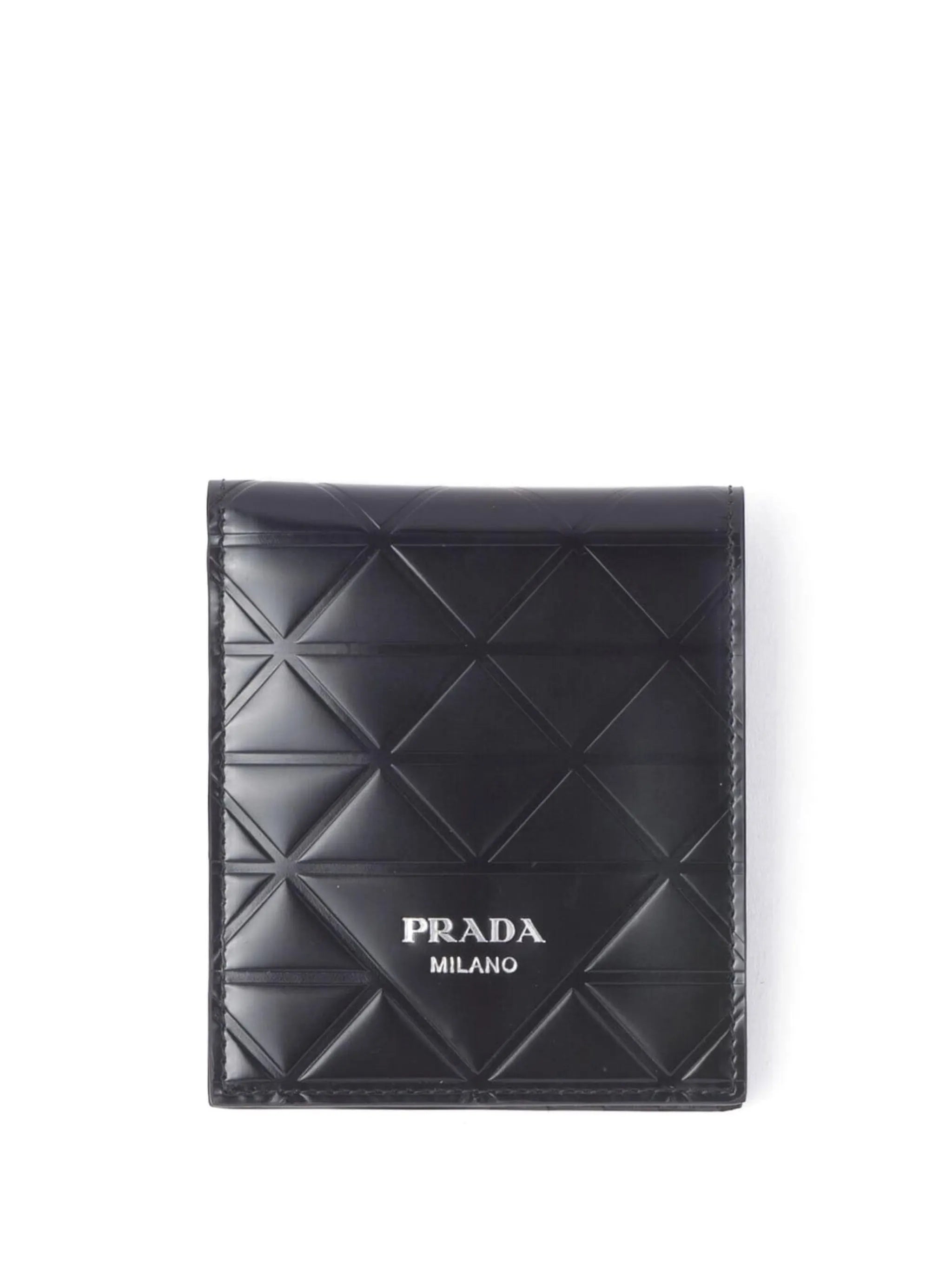 quilted leather wallet