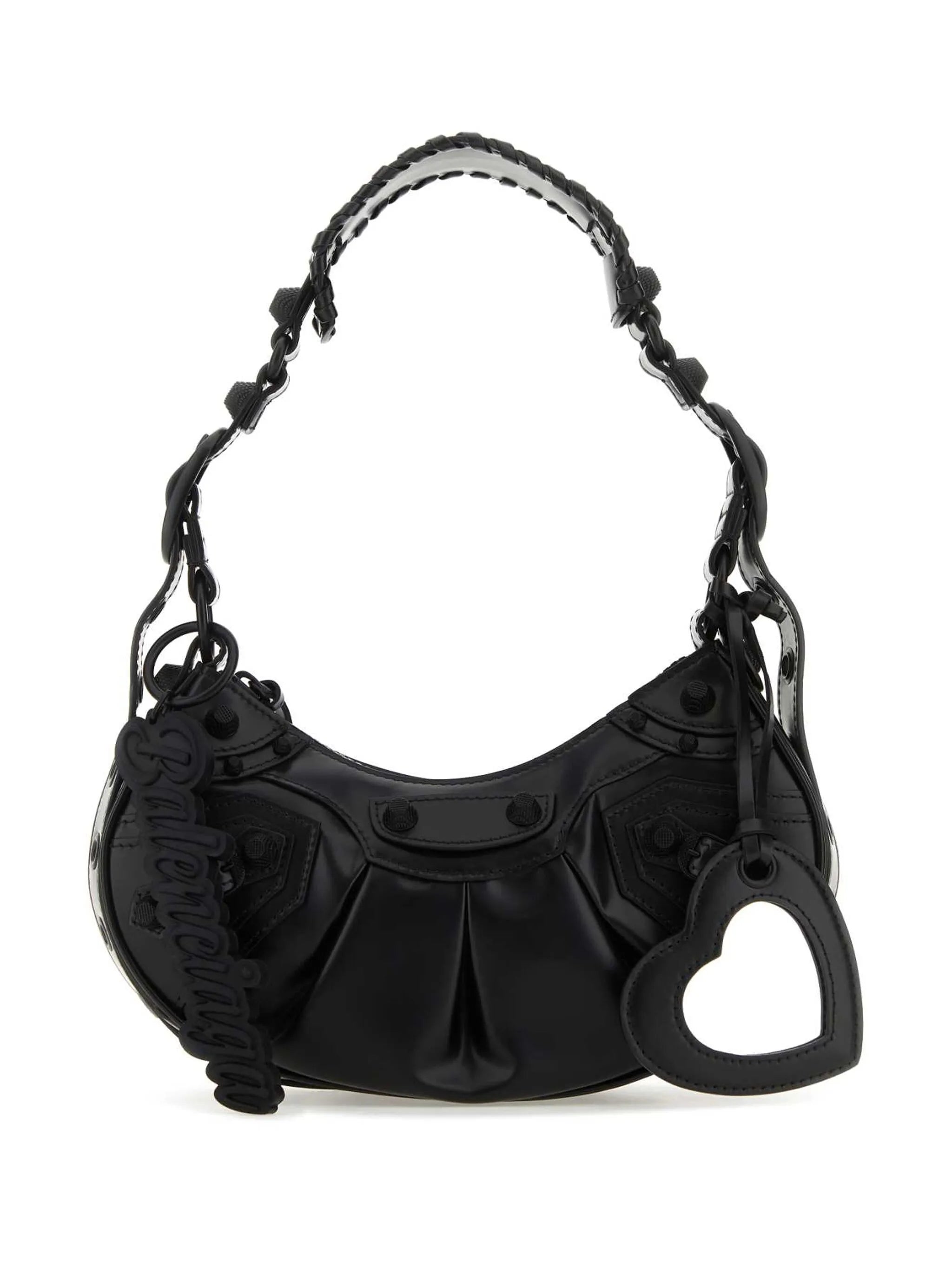 Le Cagole XS leather shoulder bag