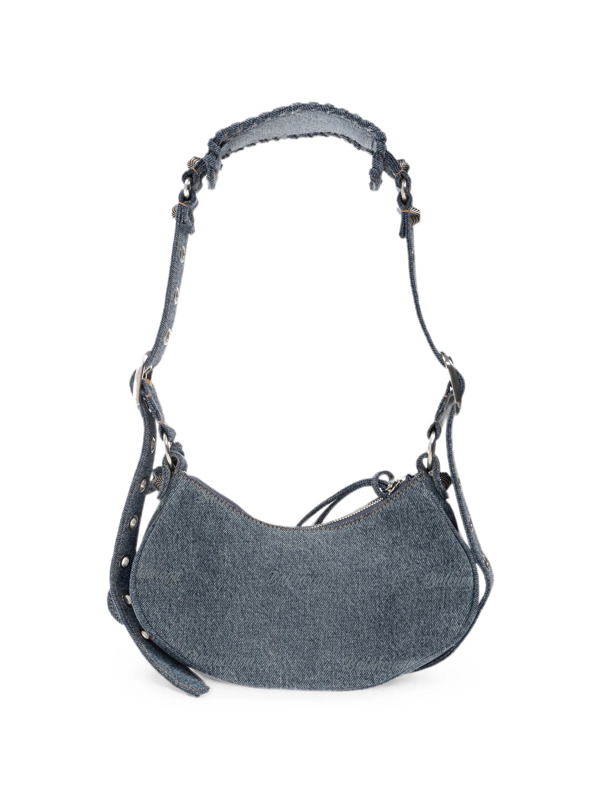 small Le Cagole denim shoulder bag