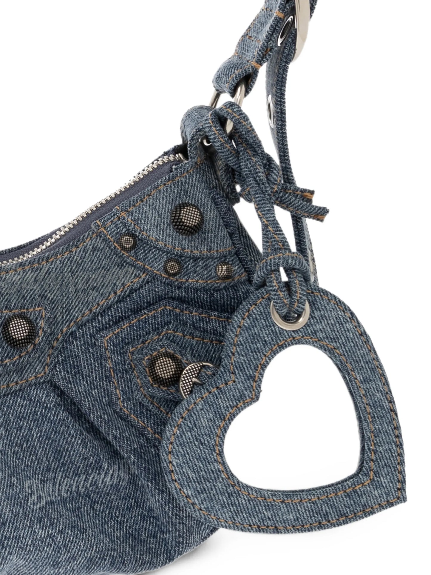 small Le Cagole denim shoulder bag