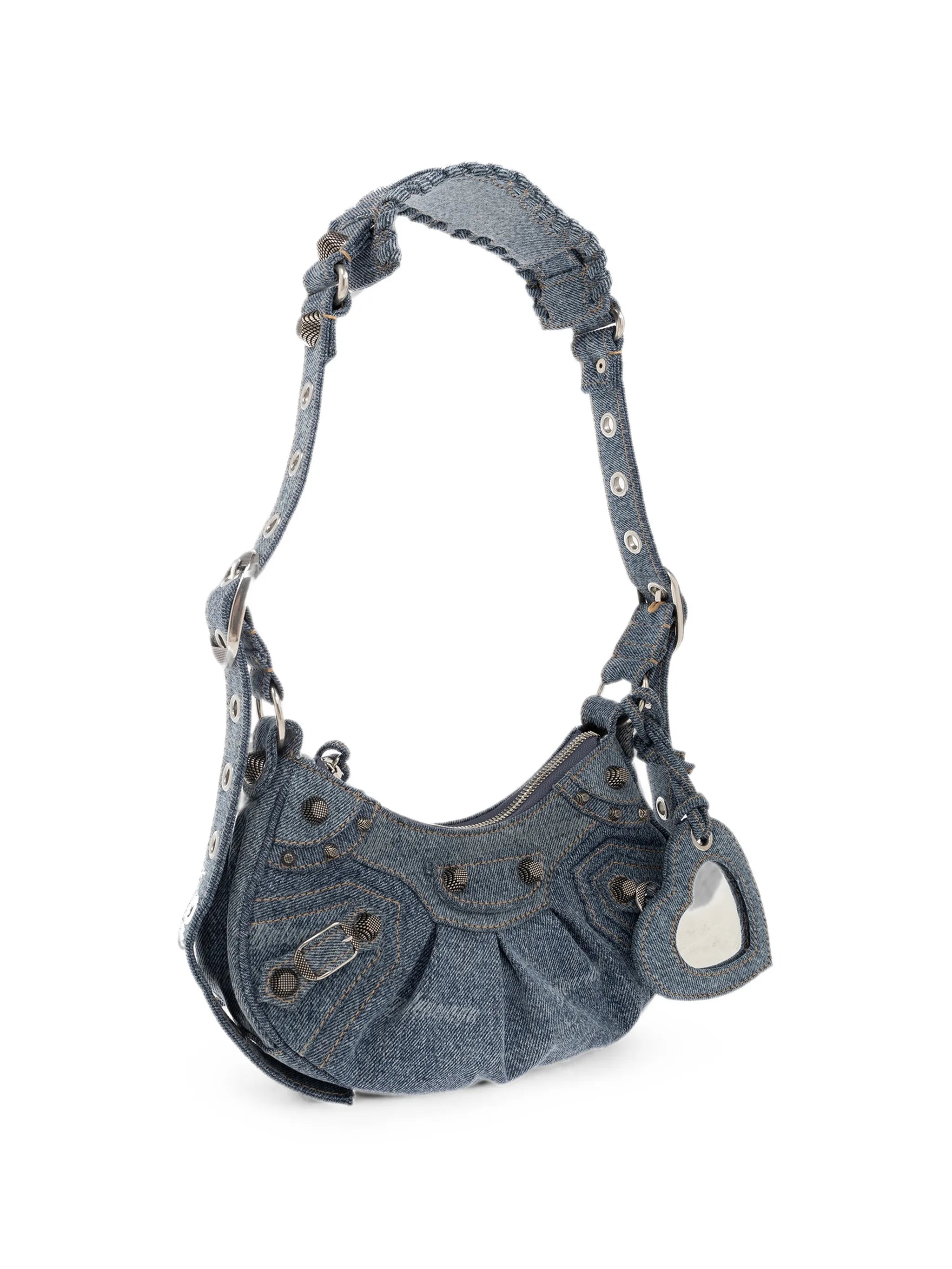small Le Cagole denim shoulder bag