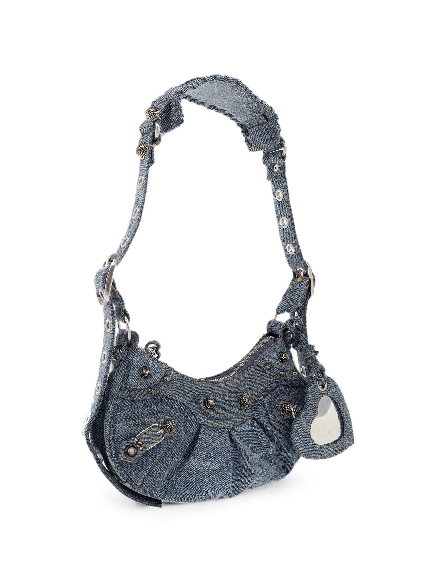 small Le Cagole denim shoulder bag