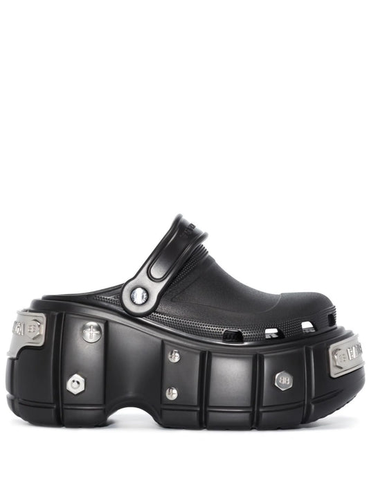 x Crocs Hardcrocs platform mules