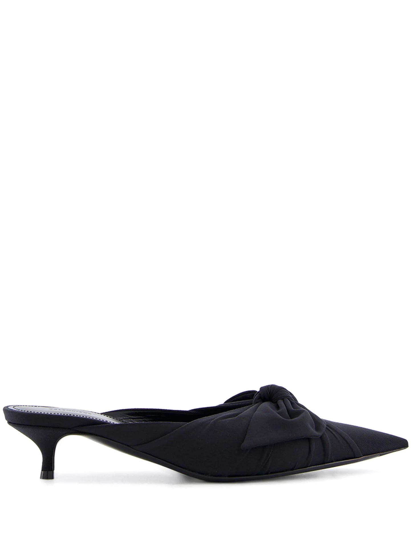 Knife Knot 40mm pointed-toe mules