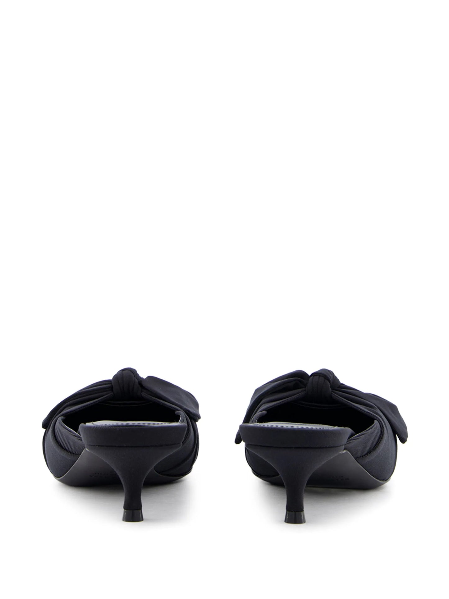 Knife Knot 40mm pointed-toe mules