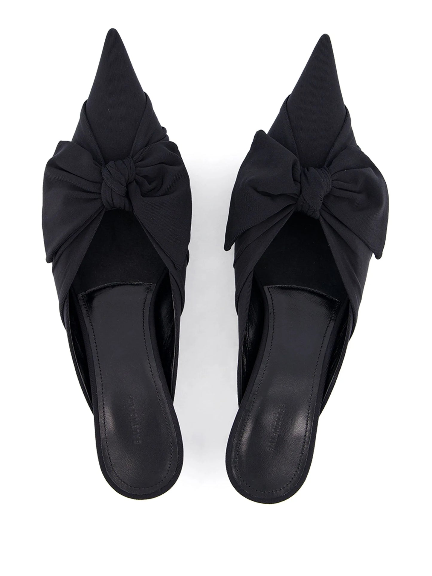 Knife Knot 40mm pointed-toe mules