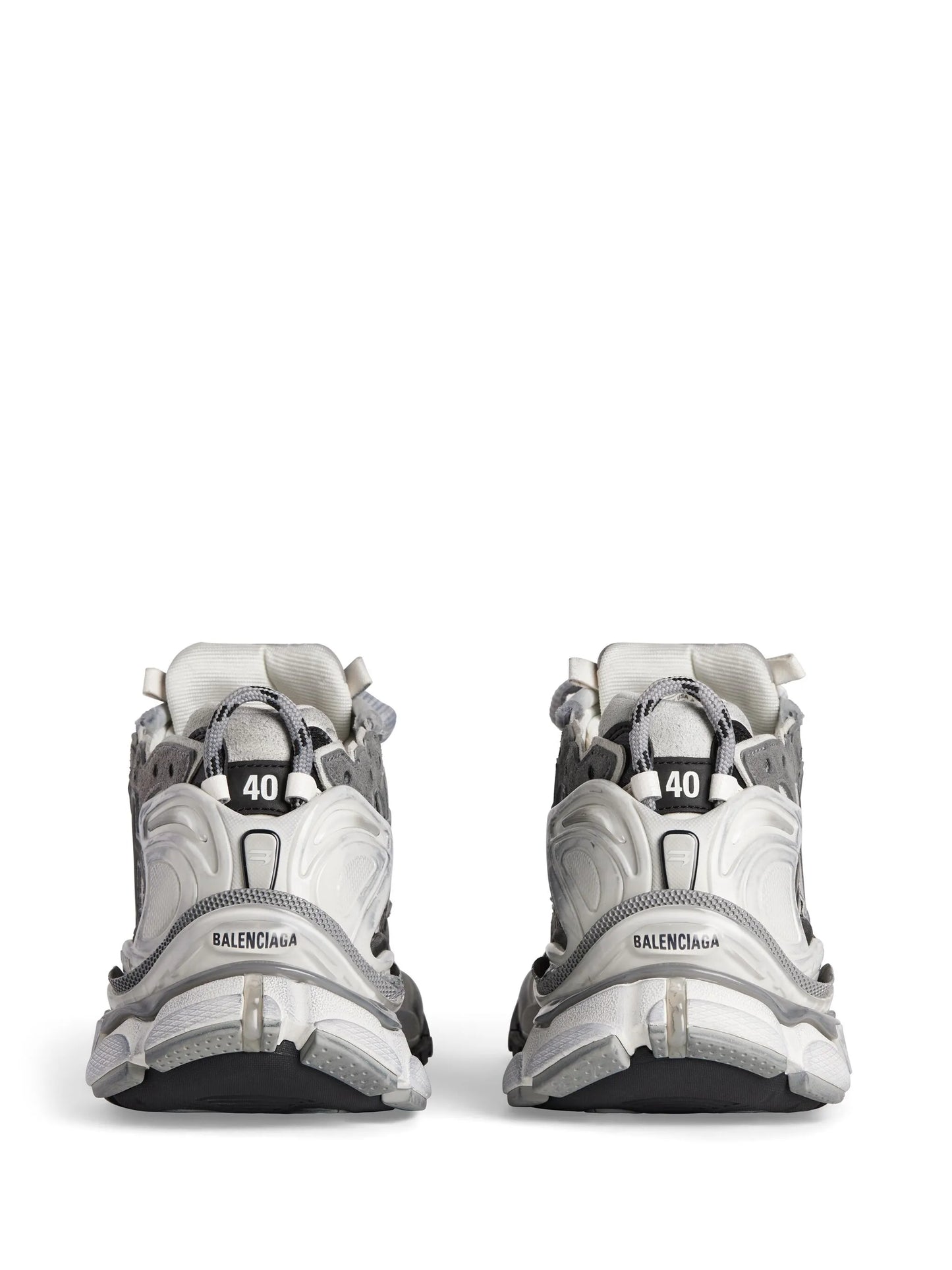 Runner panelled-design sneakers