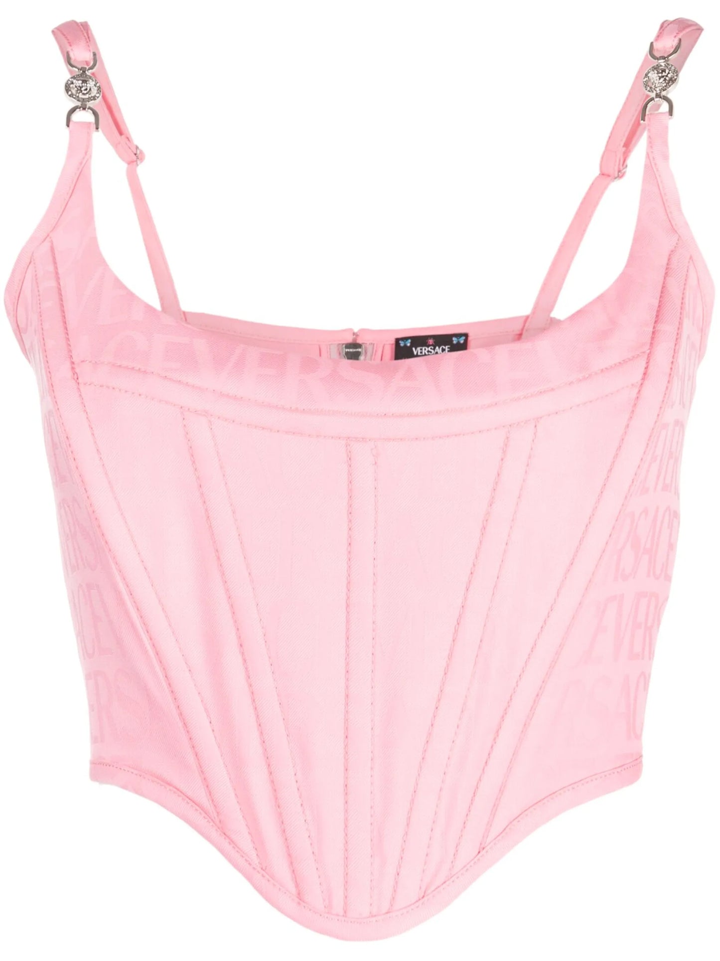 Versace Allover corset top