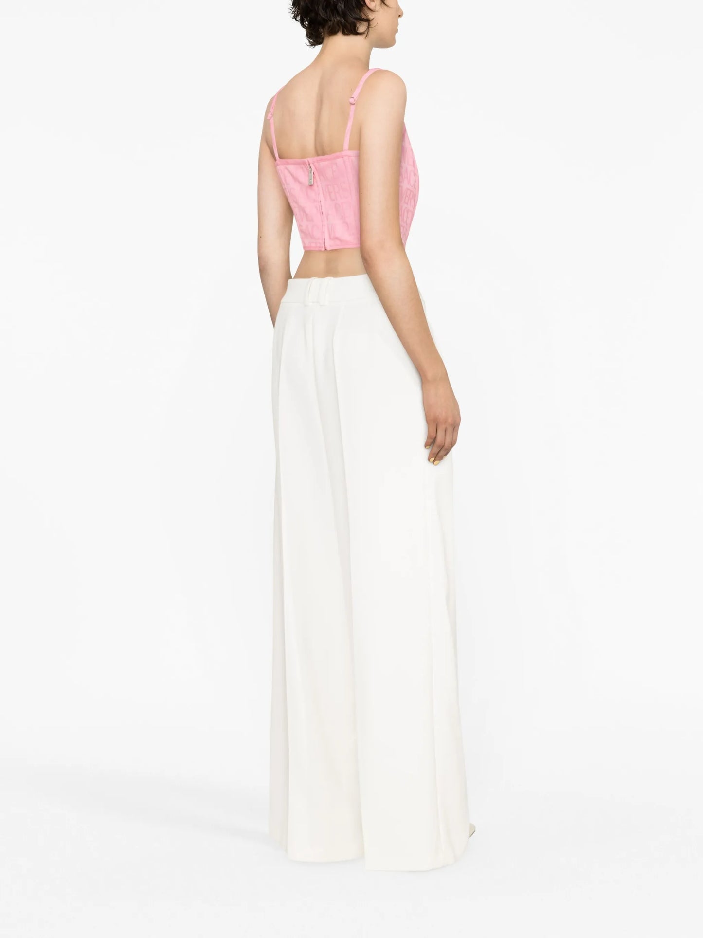 Versace Allover corset top