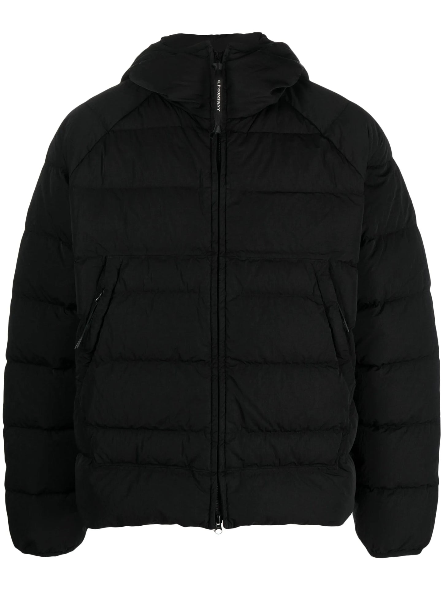 Eco-Chrome R padded hooded jacket