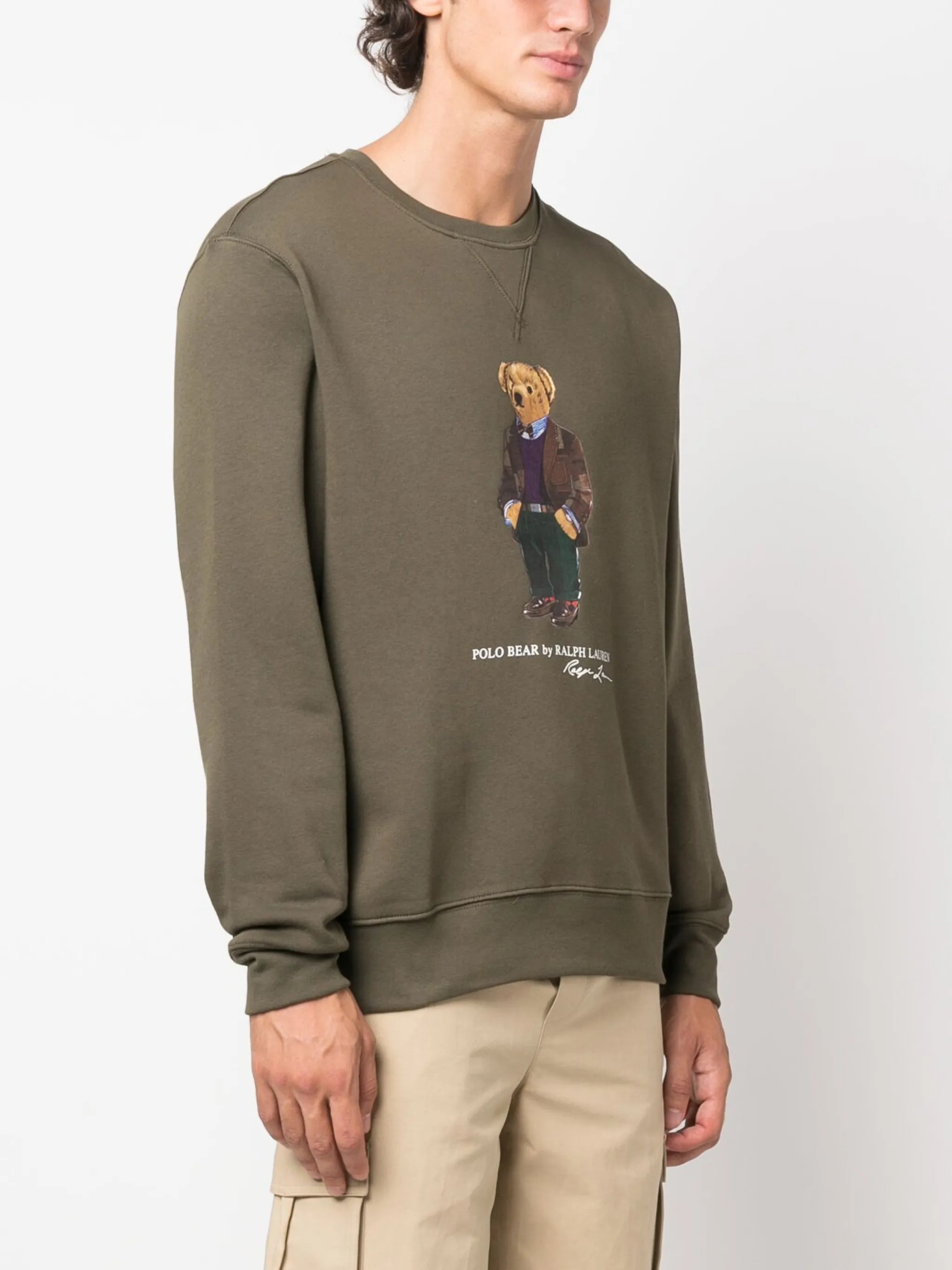 Polo Bear fleece sweatshirt