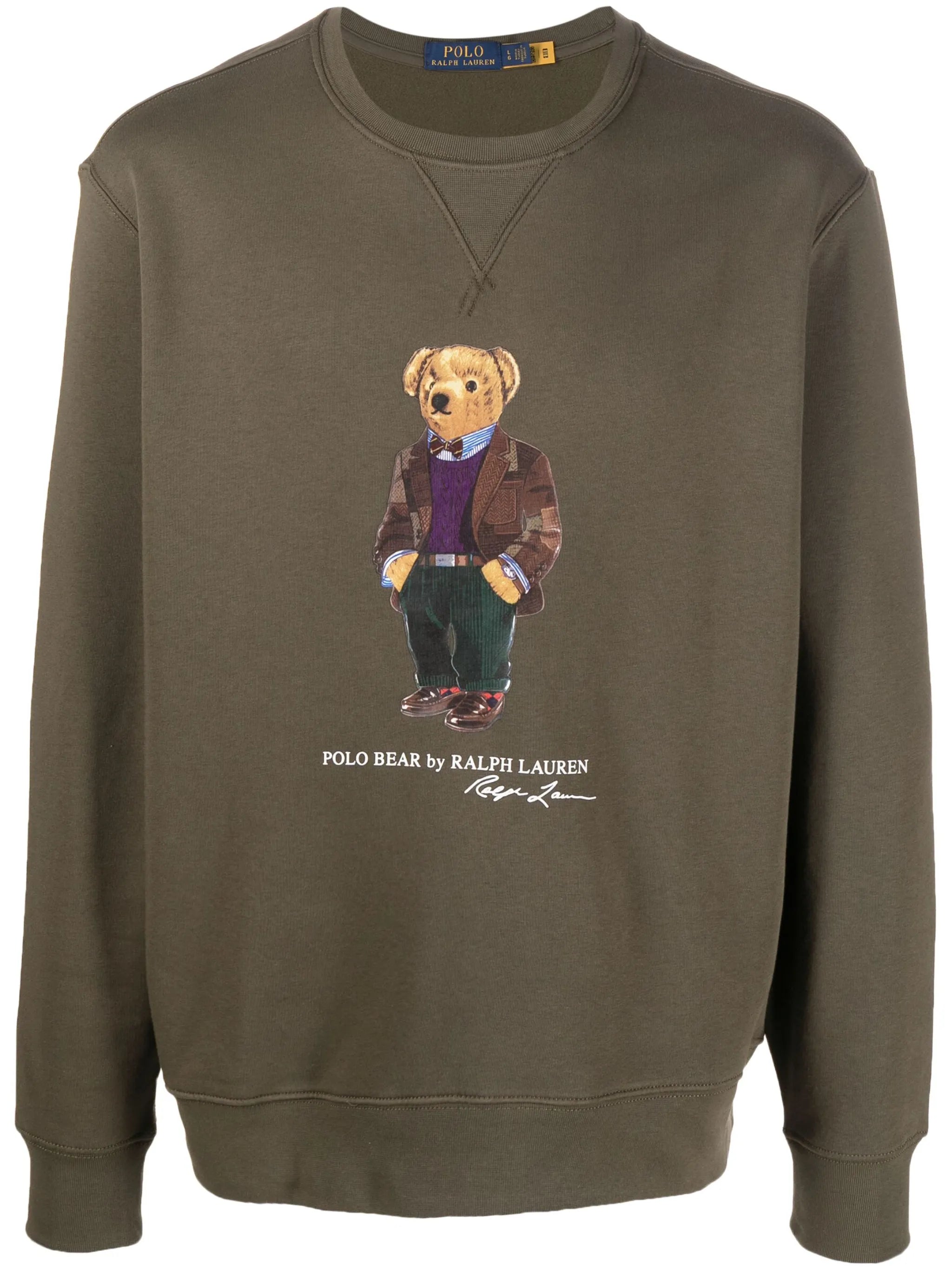 Polo Bear fleece sweatshirt