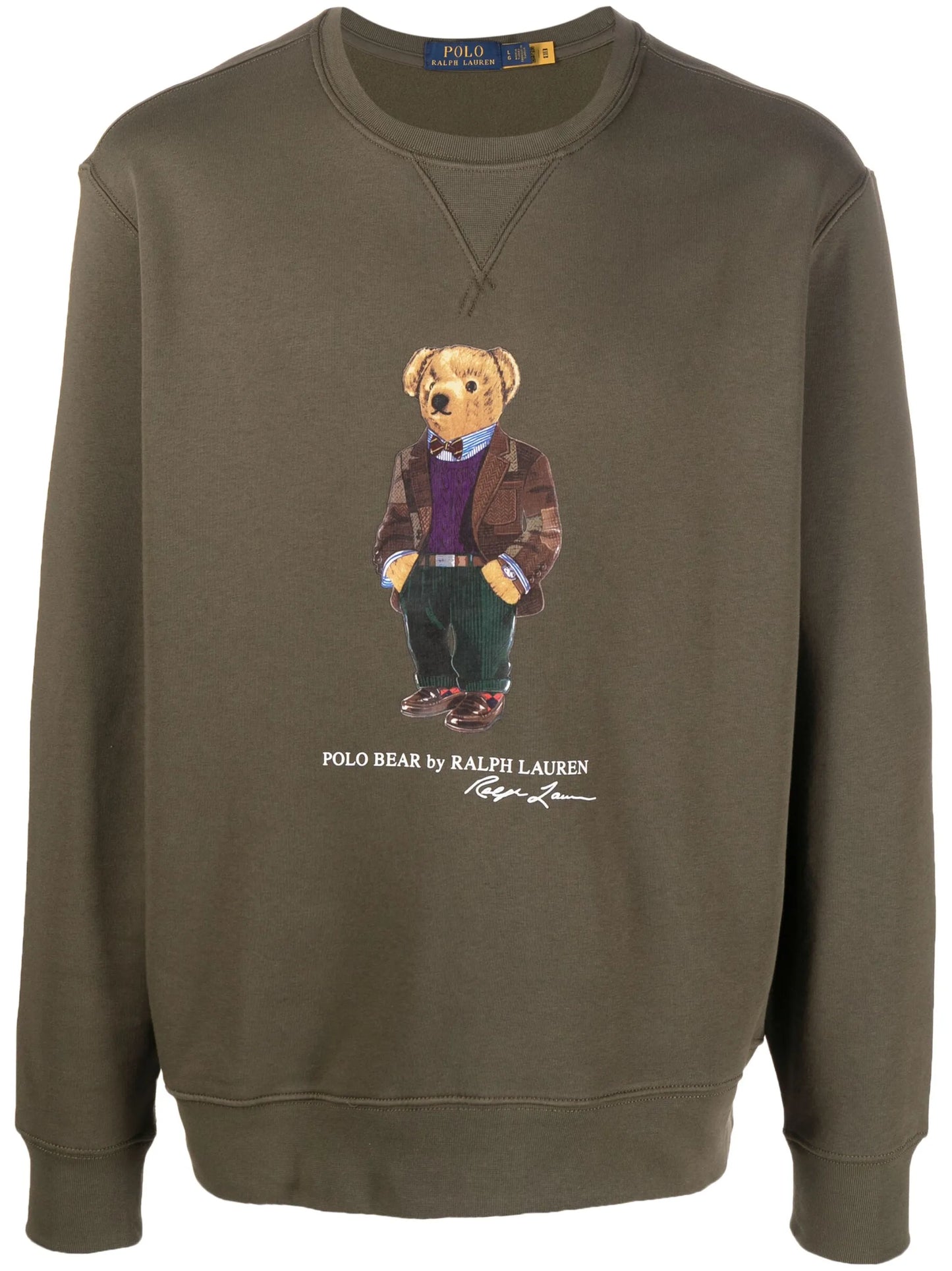 Polo Bear fleece sweatshirt