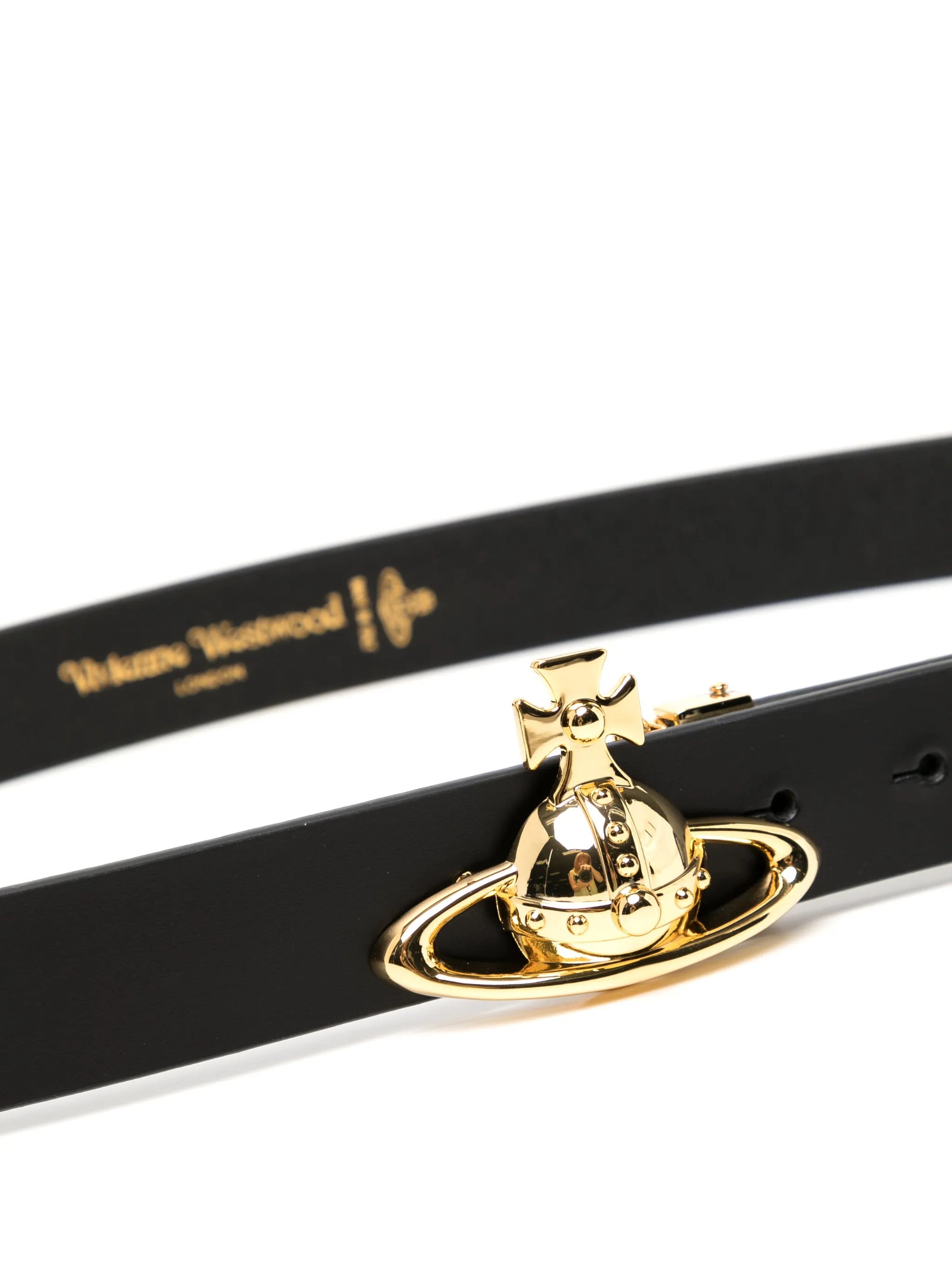 Orb buckle-fastening belt