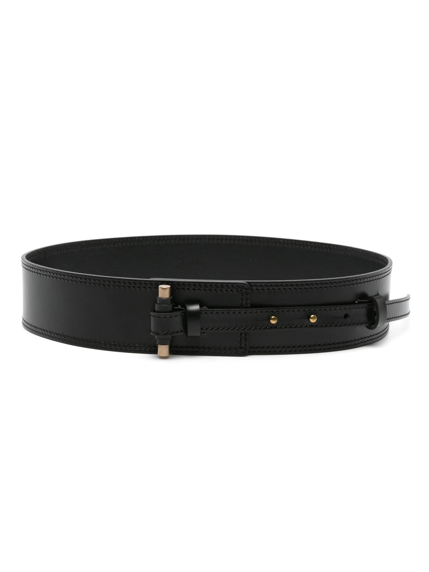 Vigo buckled leather belt
