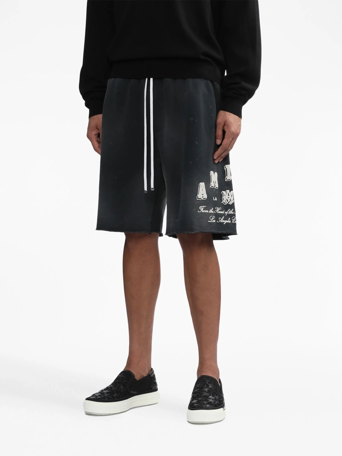 Vintage Collegiate cotton track shorts