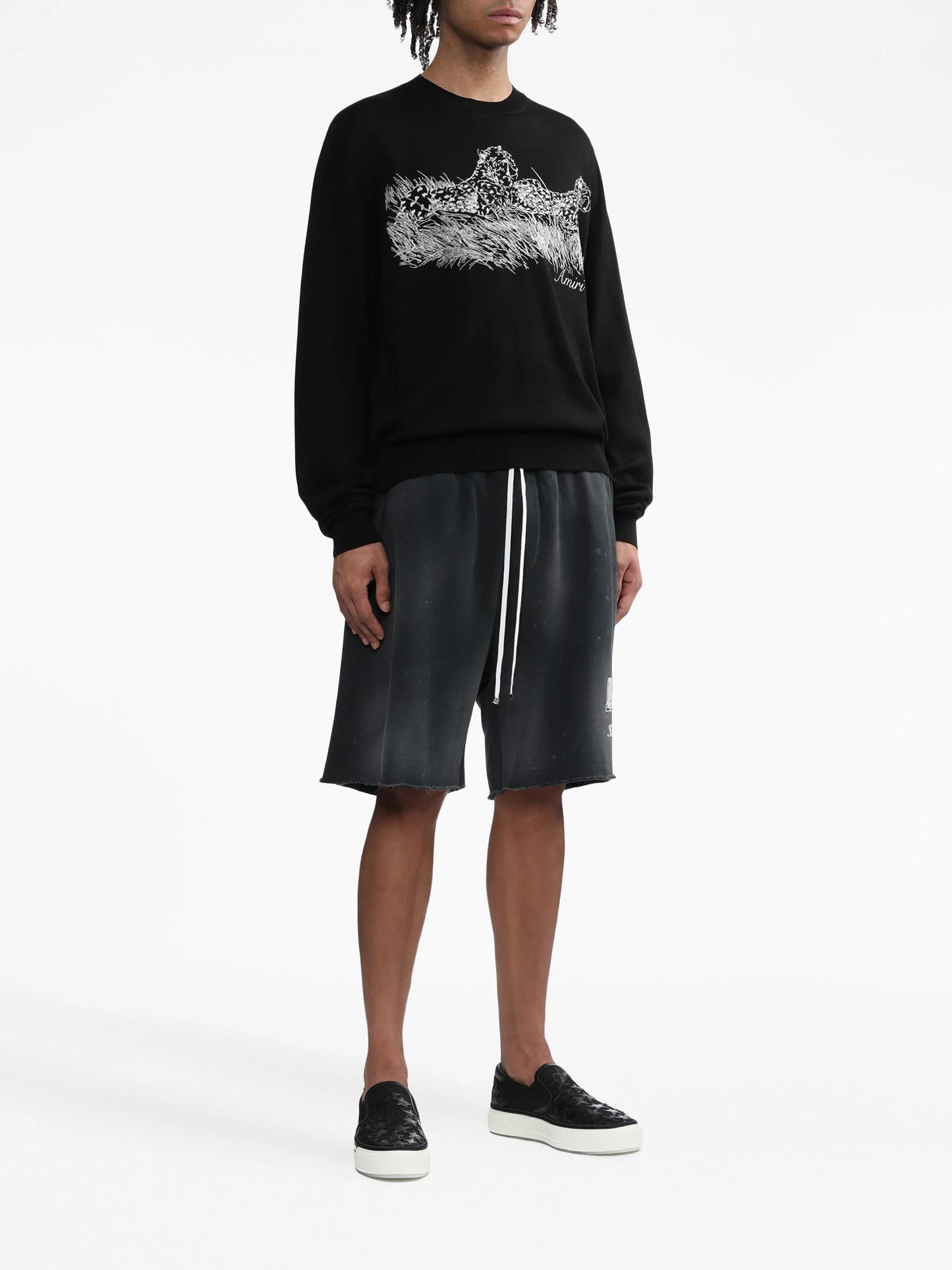 Vintage Collegiate cotton track shorts