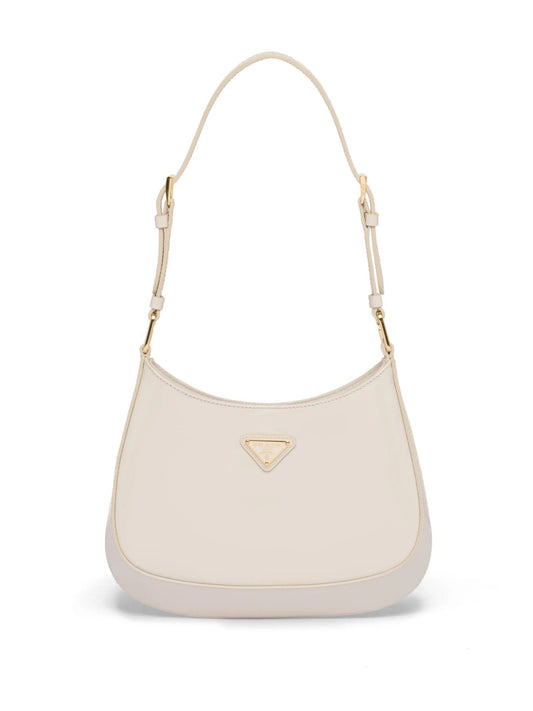 Cleo patent-leather shoulder bag