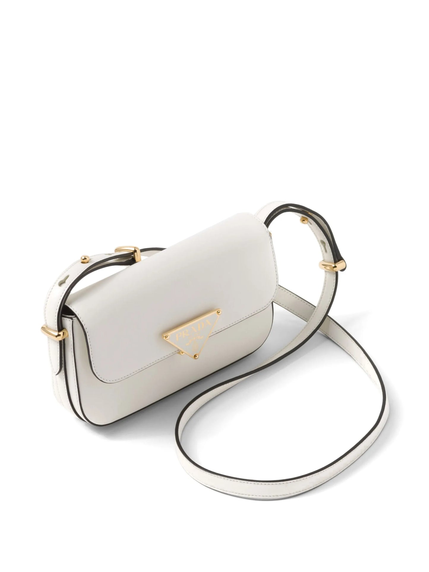 triangle-logo shoulder bag