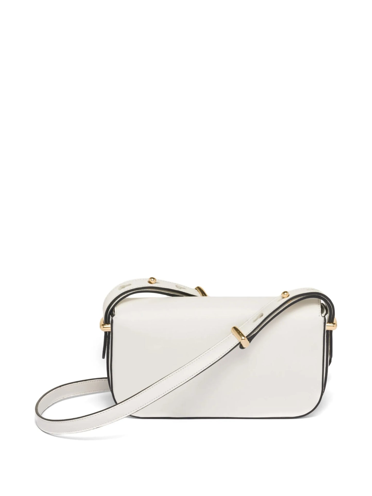 triangle-logo shoulder bag
