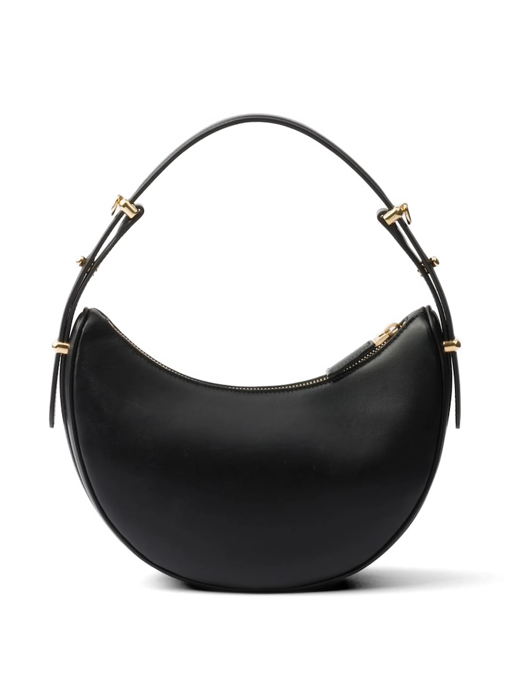 Arqué leather shoulder bag