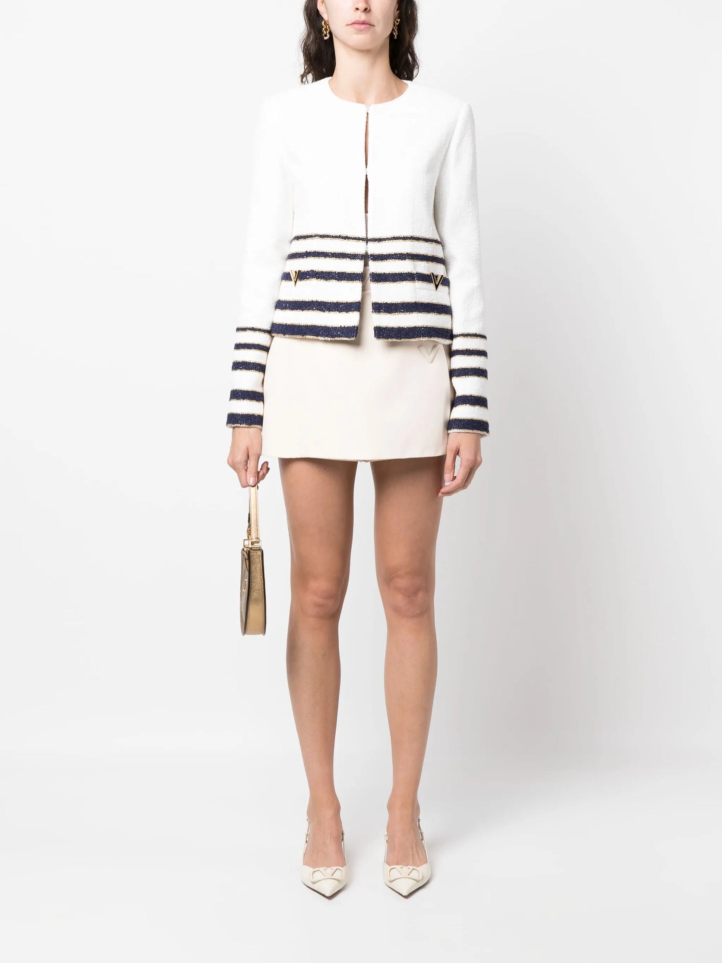 Marinière tweed jacket