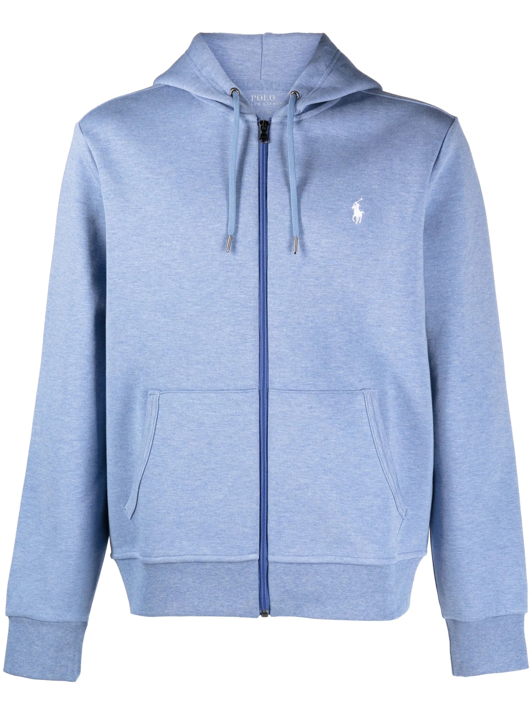 Polo Pony zipped hoodie